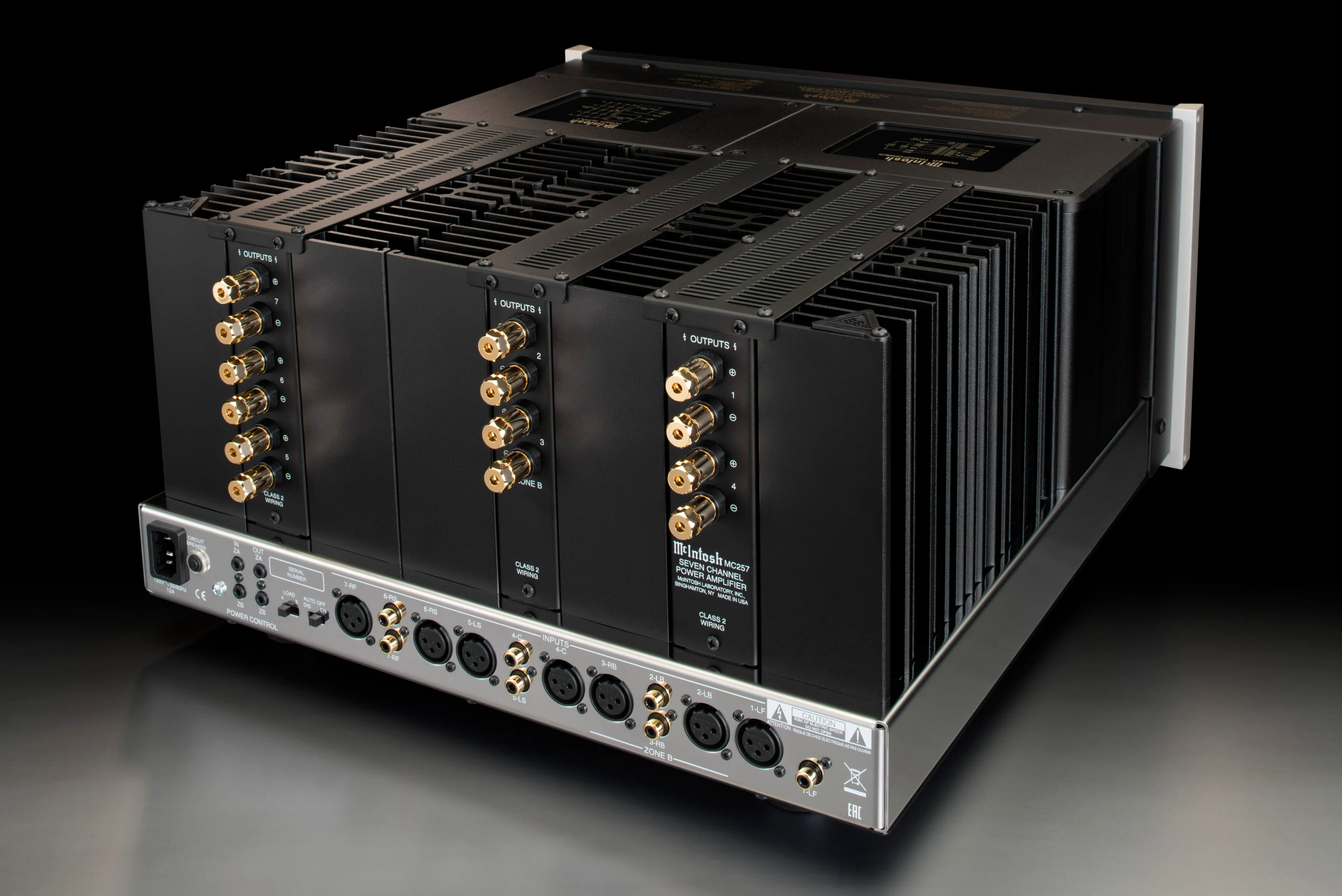 McIntosh MC257 | Amplificateur de Puissance 7 Canaux pour Home Cinéma et Hi‑Fi - Image 9