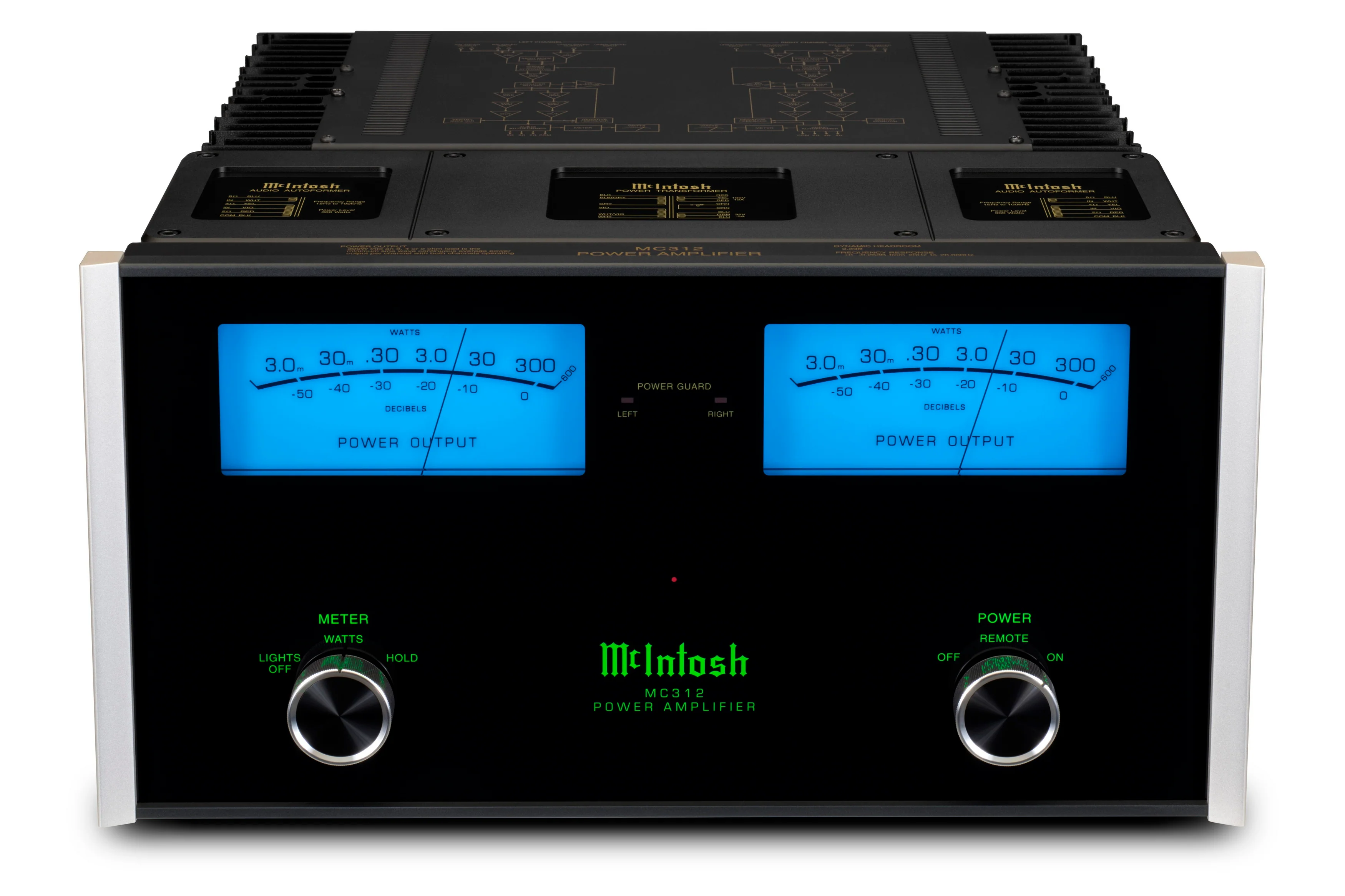 McIntosh MC312 - Ampli de puissance 300 watts par canal - Image 2