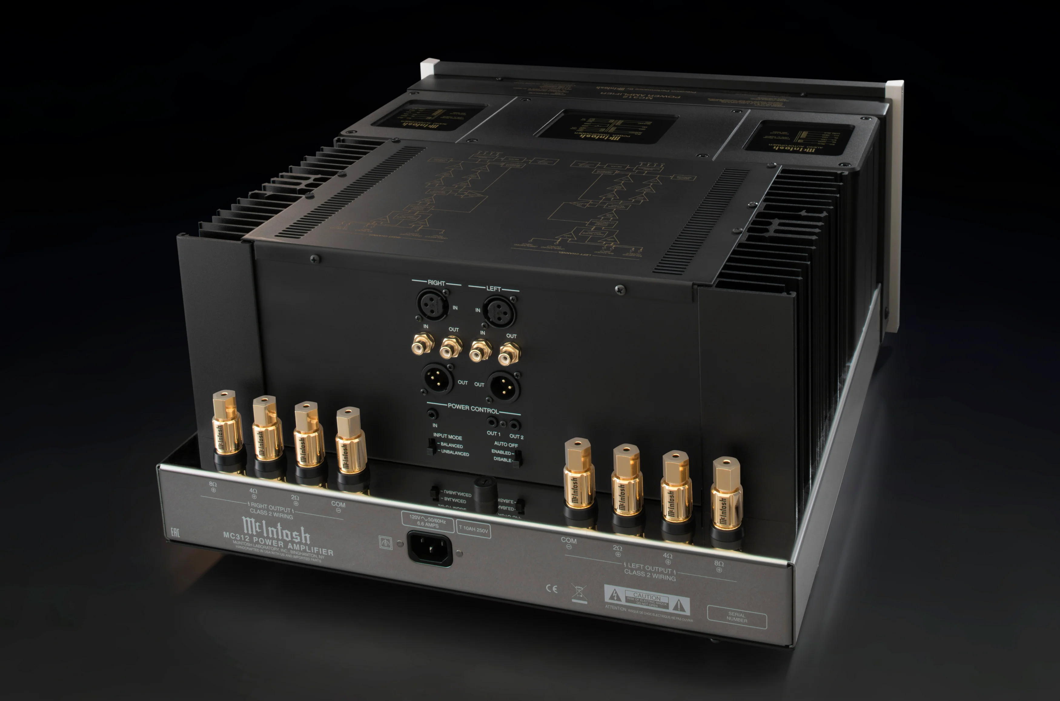 McIntosh MC312 - Ampli de puissance 300 watts par canal - Image 7