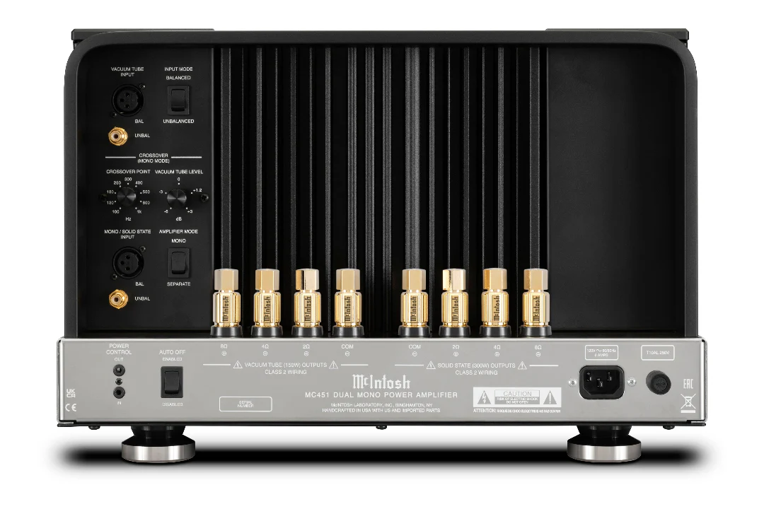 McIntosh MC451 - Ampli hybride double mono à tubes - Image 2