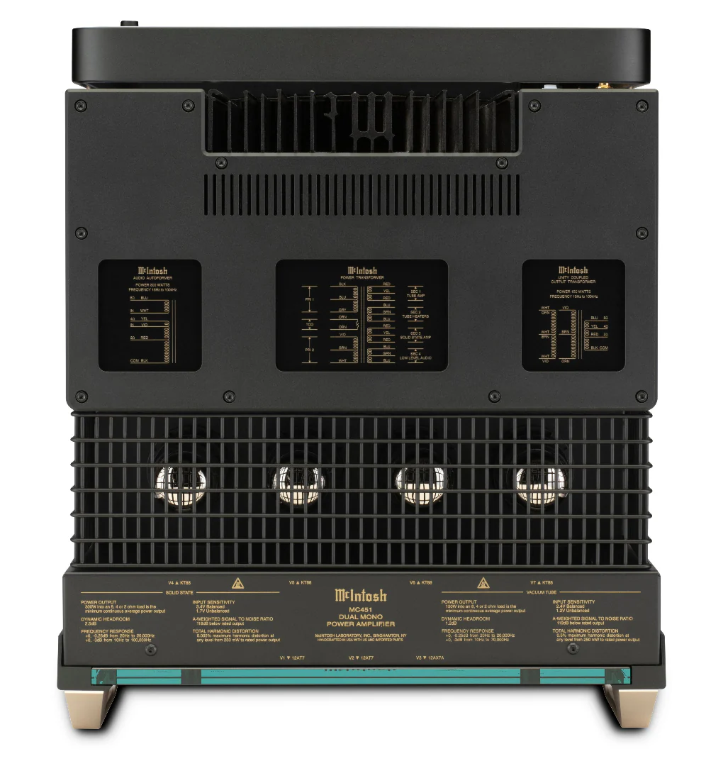 McIntosh MC451 - Ampli hybride double mono à tubes - Image 6