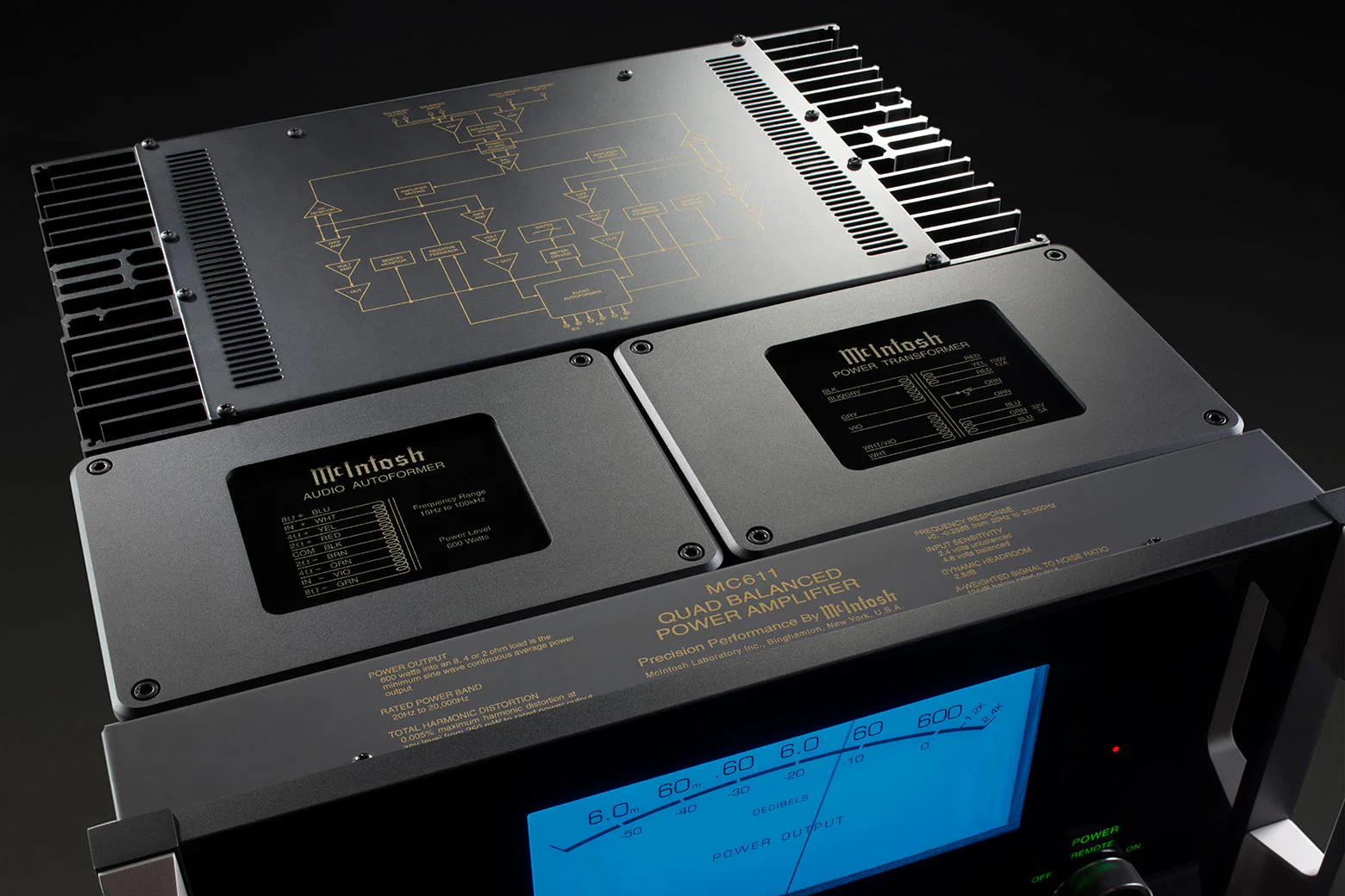 McIntosh MC611 - Ampli de puissance mono 600W - Image 8