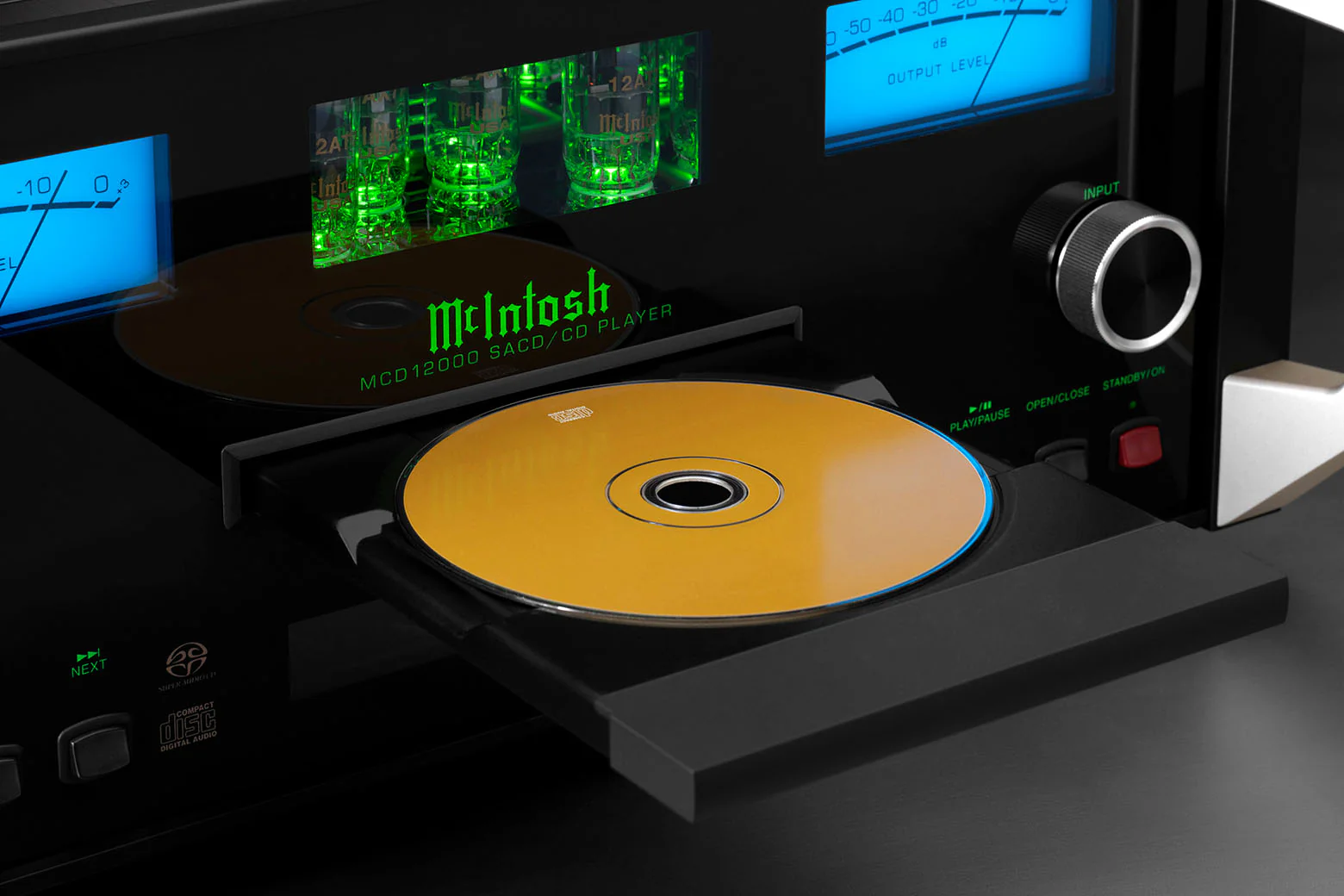 McIntosh MCD12000 - Lecteur SACD/CD, 2 DAC 32 bits/8 canaux, 4 tubes - Image 6