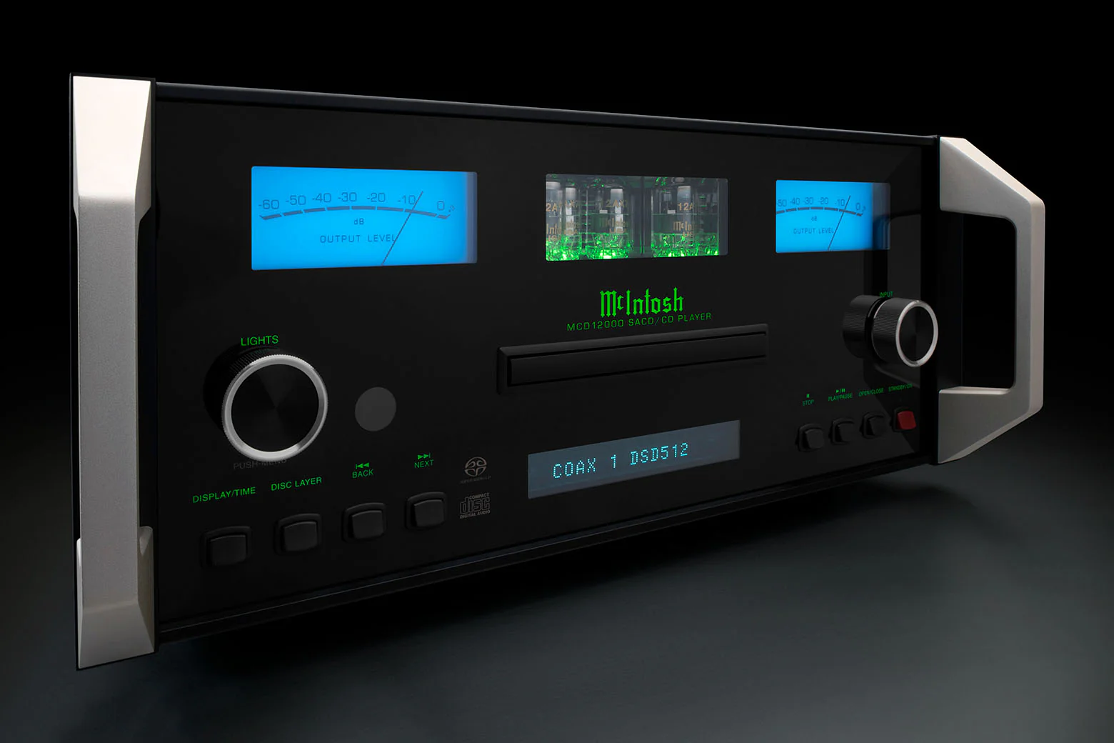 McIntosh MCD12000 - Lecteur SACD/CD, 2 DAC 32 bits/8 canaux, 4 tubes - Image 8