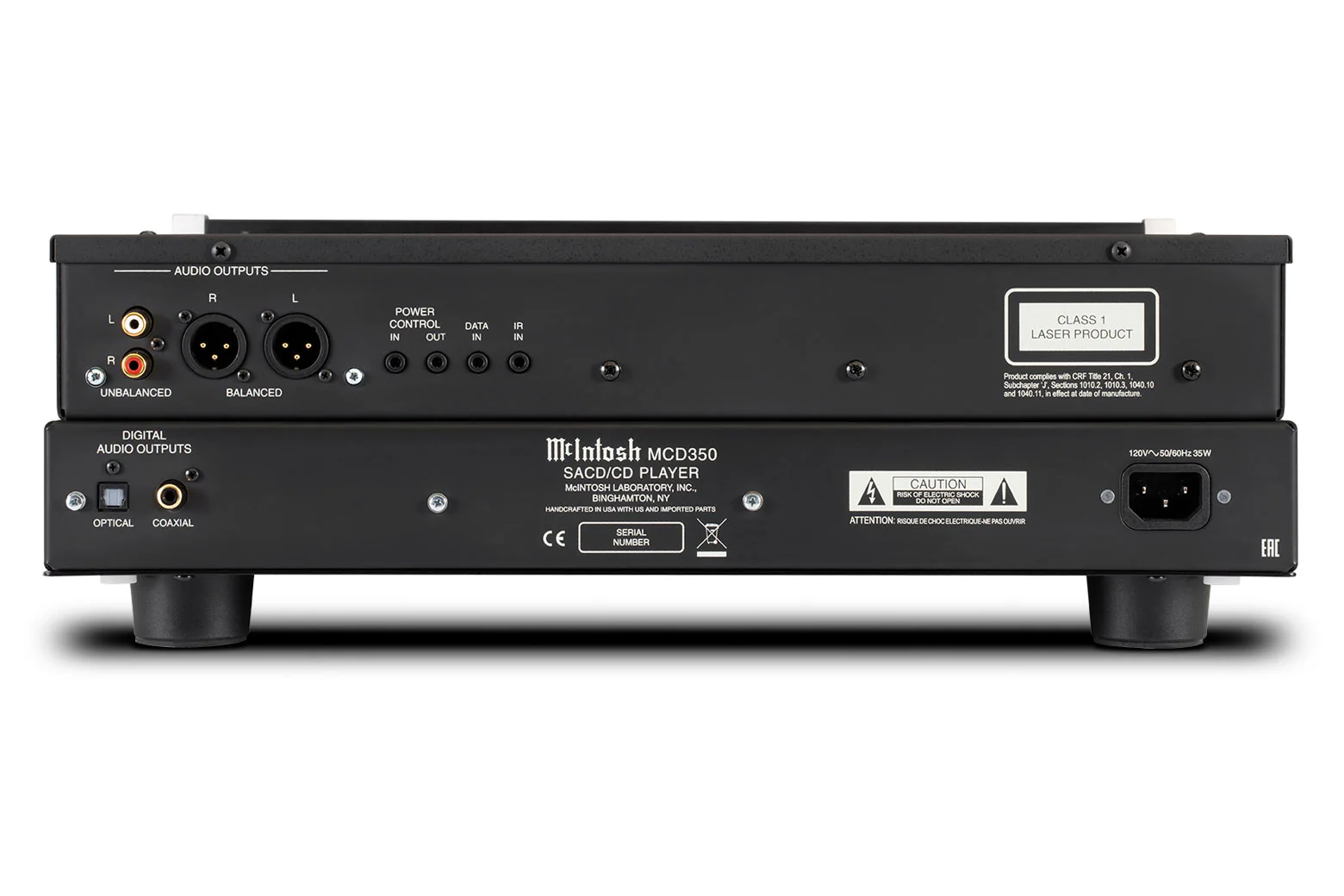 McIntosh MCD350 - Lecteur SADC/CD avec DAC 32-bit/192kHz - Image 3