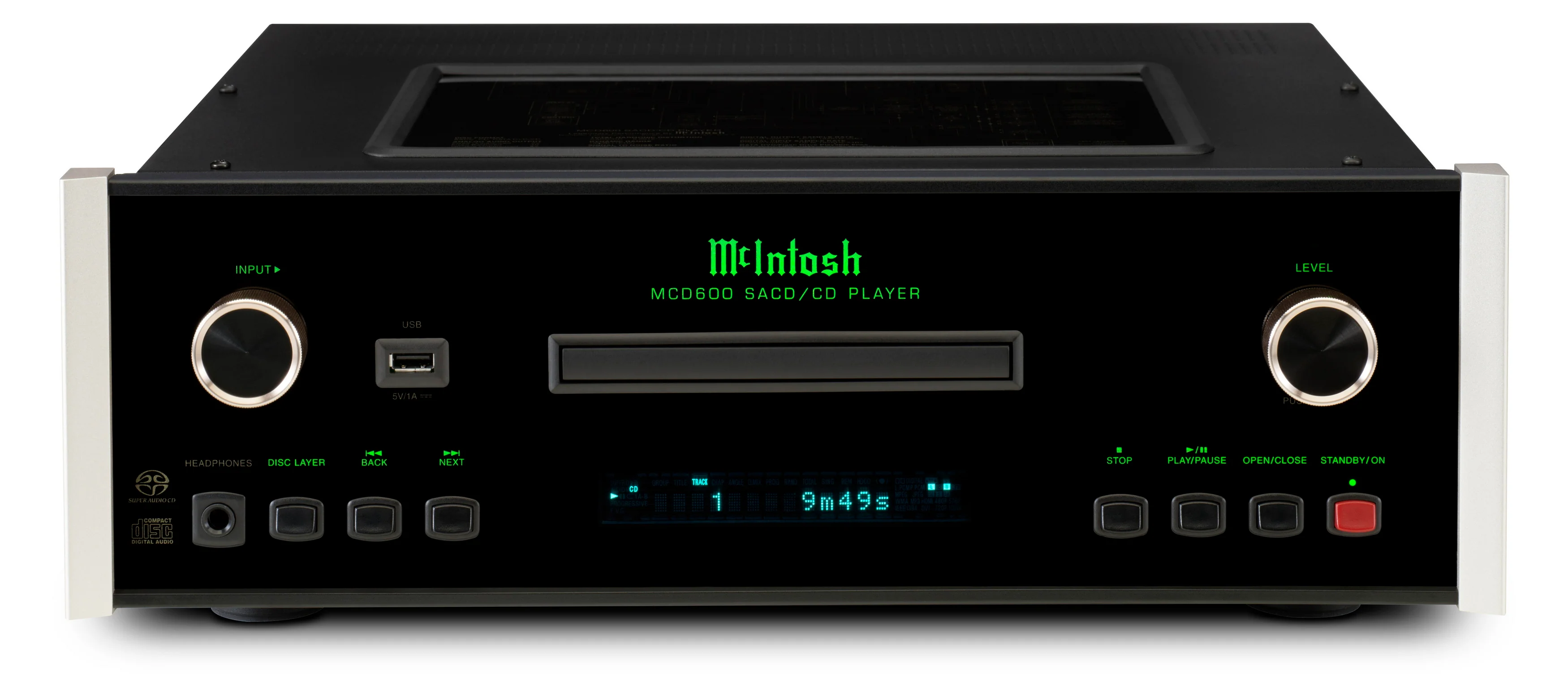 McIntosh MCD600 – Le Lecteur CD Audiophile Réinventé - Image 2