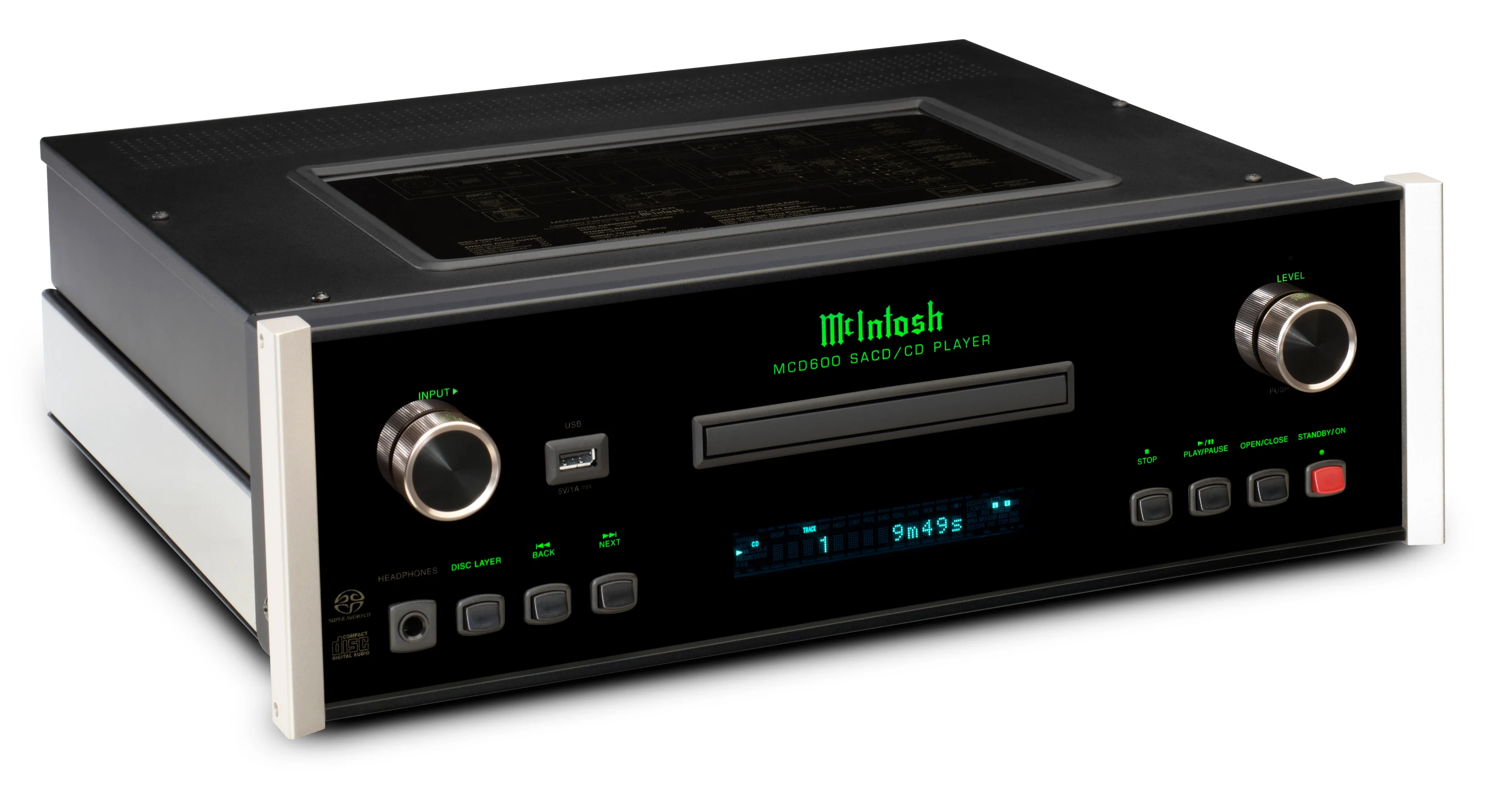 McIntosh MCD600 – Le Lecteur CD Audiophile Réinventé - Image 3
