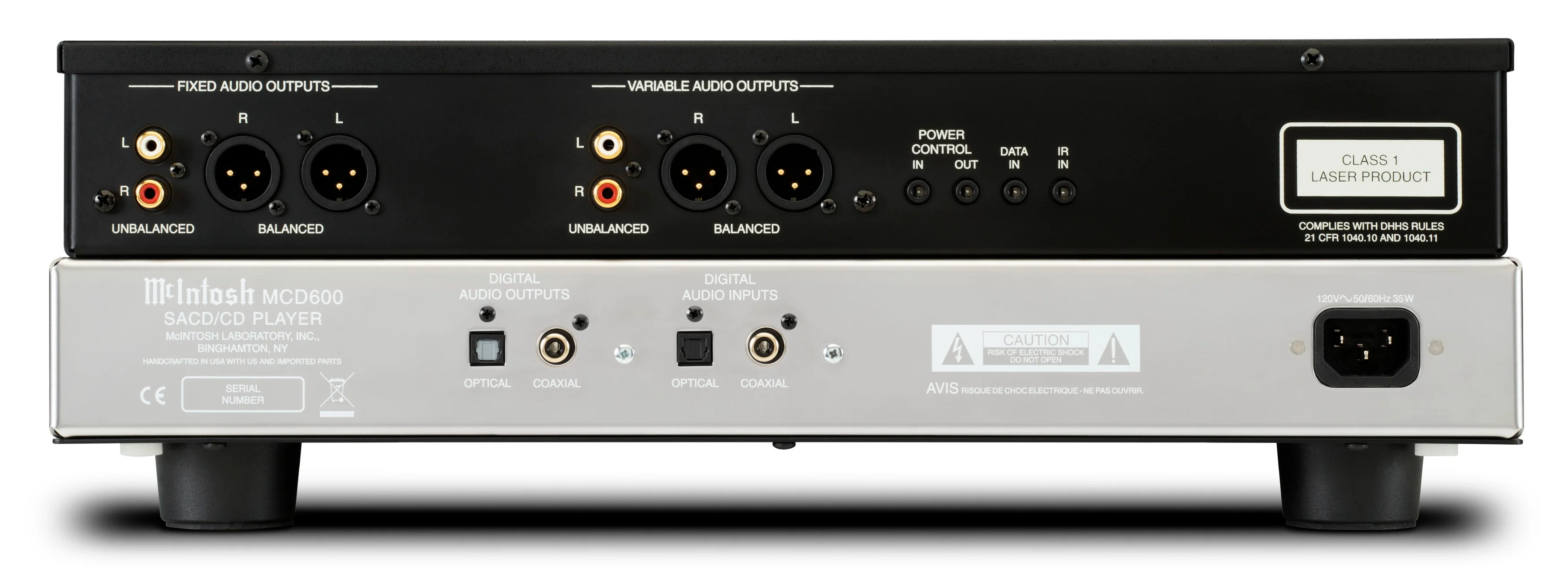 McIntosh MCD600 – Le Lecteur CD Audiophile Réinventé - Image 4