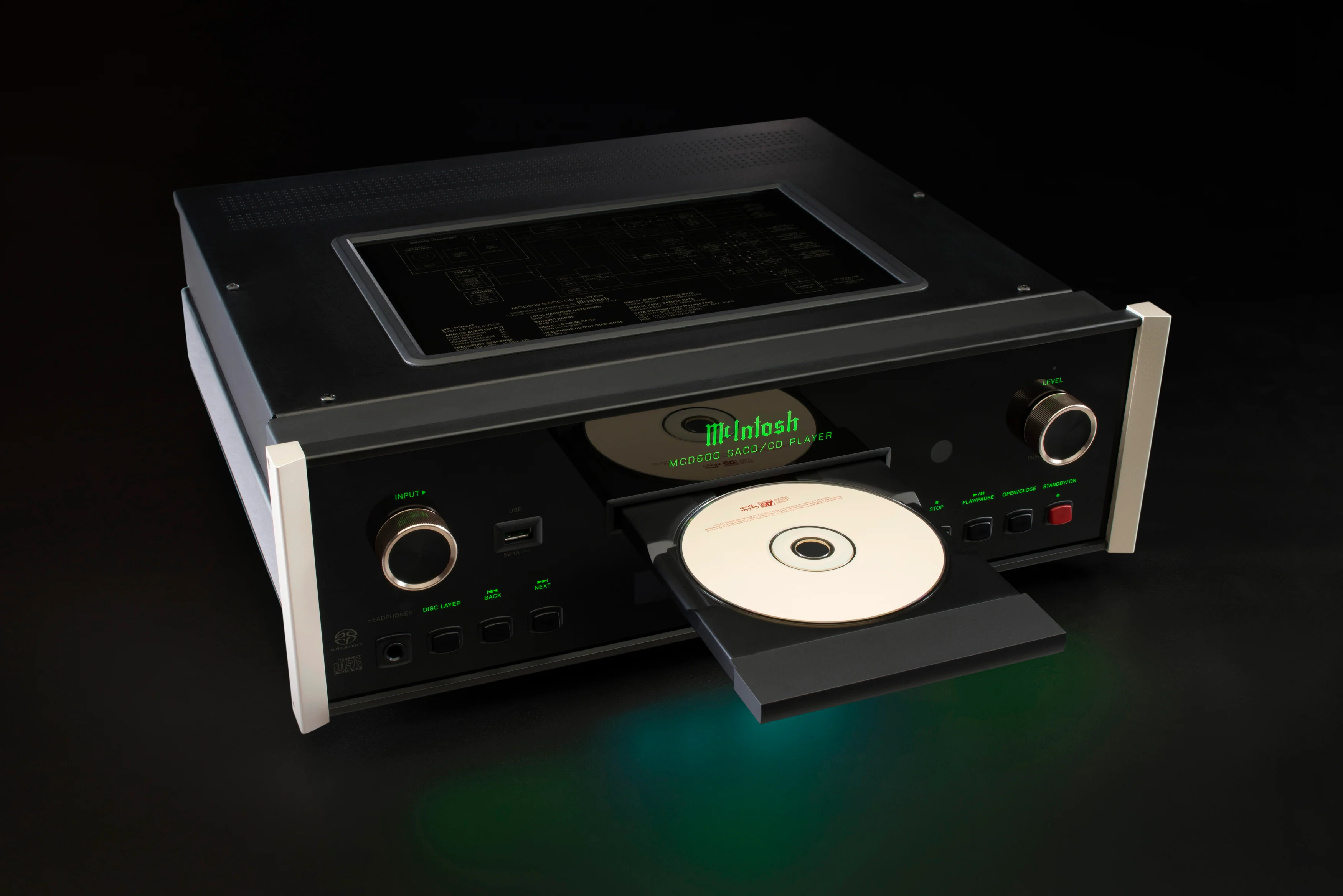 McIntosh MCD600 – Le Lecteur CD Audiophile Réinventé - Image 5
