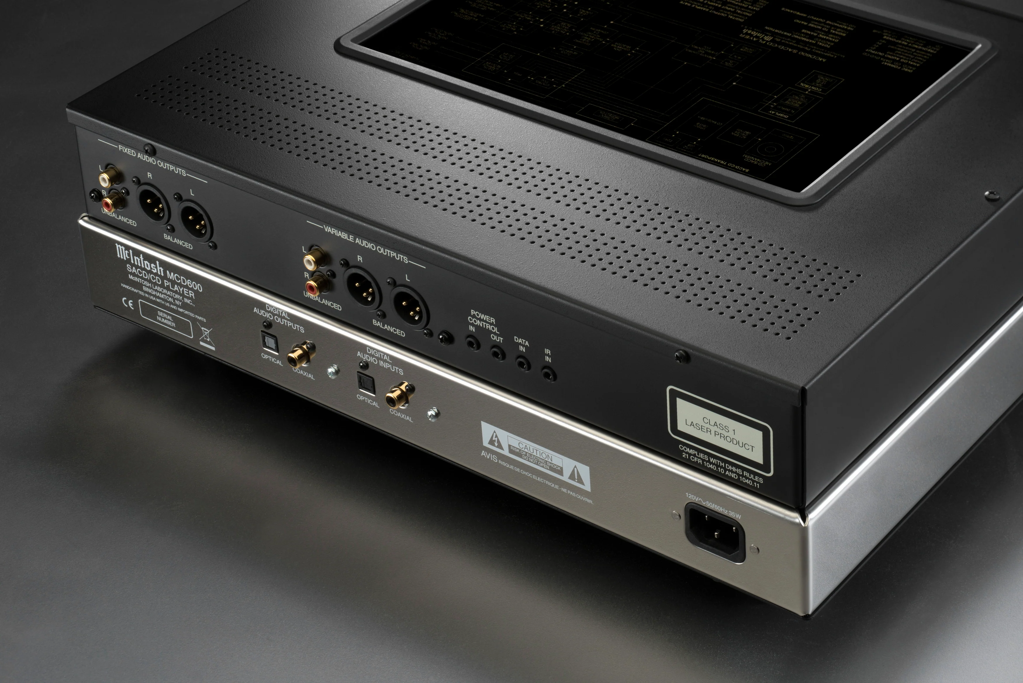 McIntosh MCD600 – Le Lecteur CD Audiophile Réinventé - Image 6