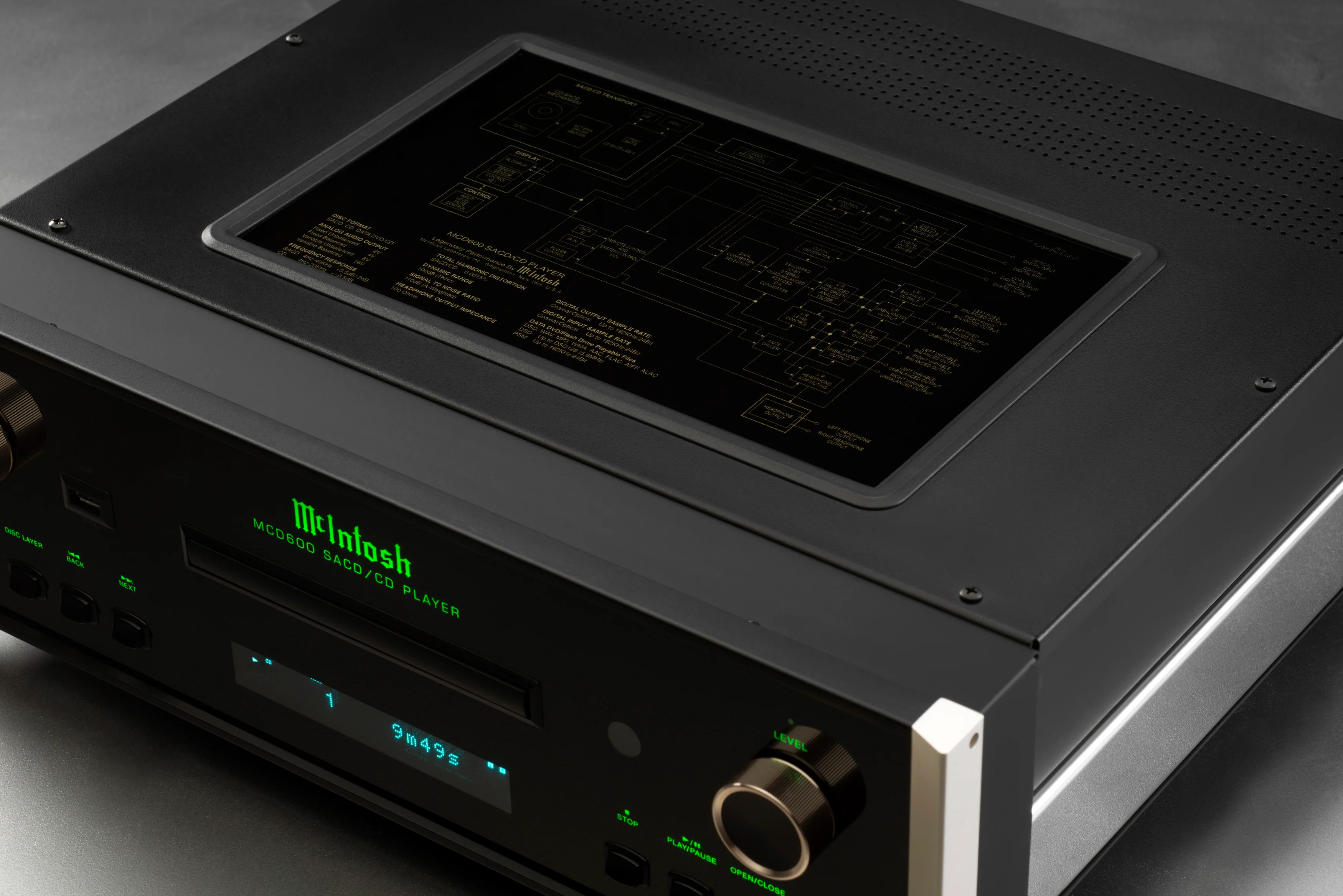McIntosh MCD600 – Le Lecteur CD Audiophile Réinventé - Image 7