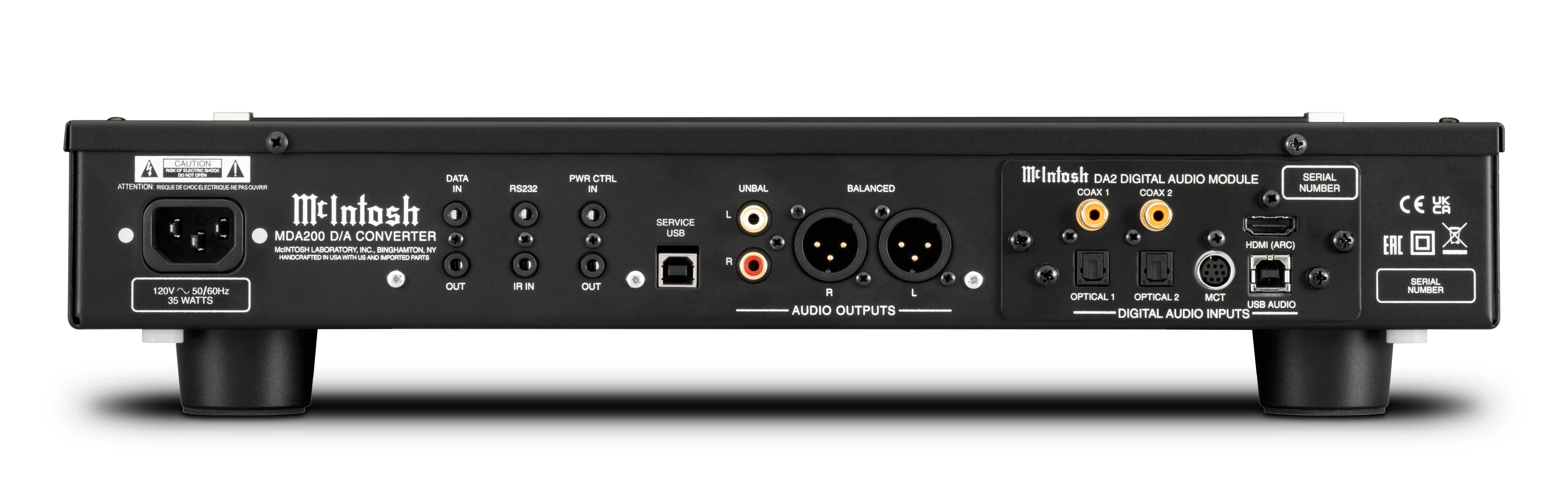 McIntosh MDA200 | DAC audiophile haut de gamme avec DSD512, HDMI ARC et module évolutif - Image 3