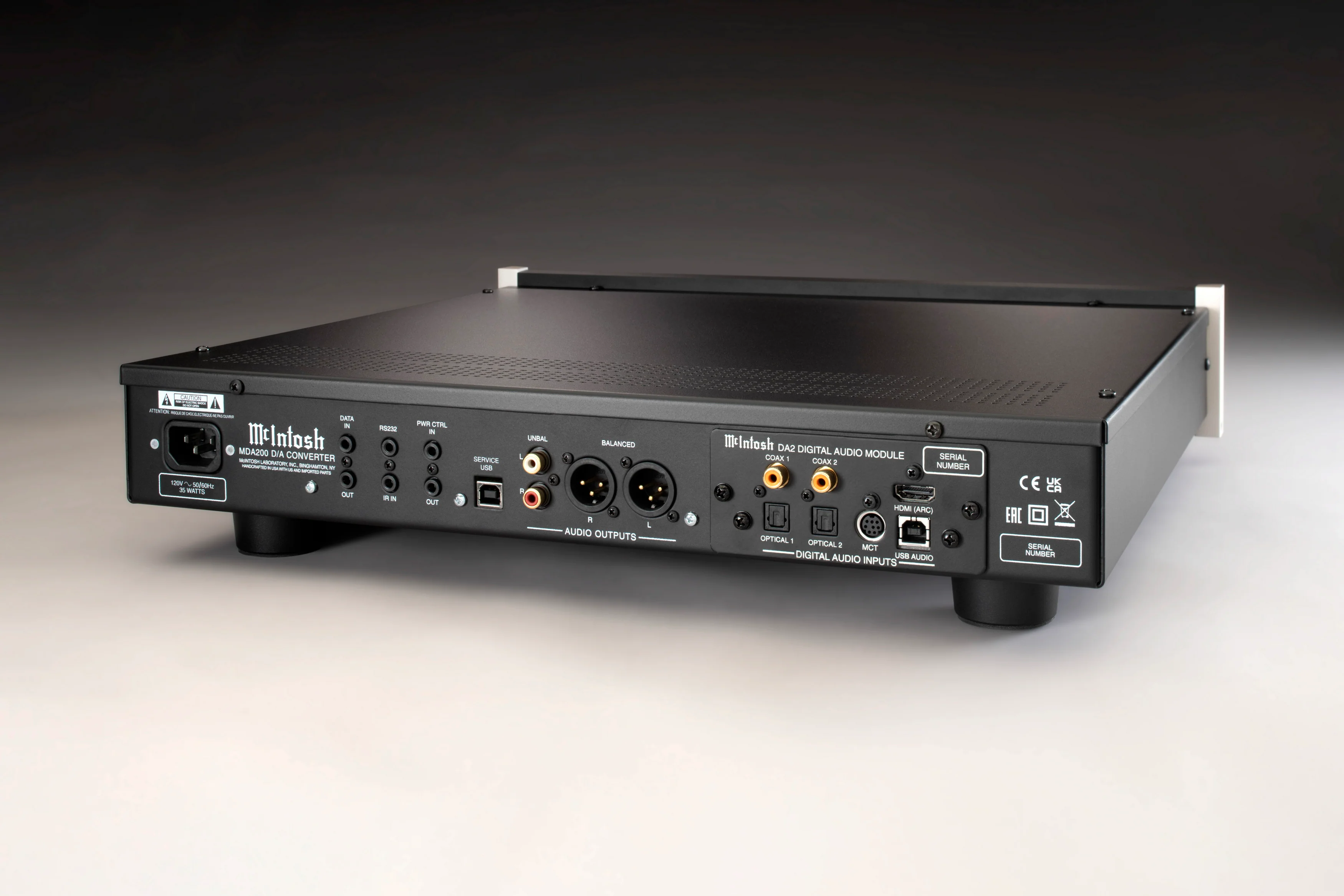 McIntosh MDA200 | DAC audiophile haut de gamme avec DSD512, HDMI ARC et module évolutif - Image 5