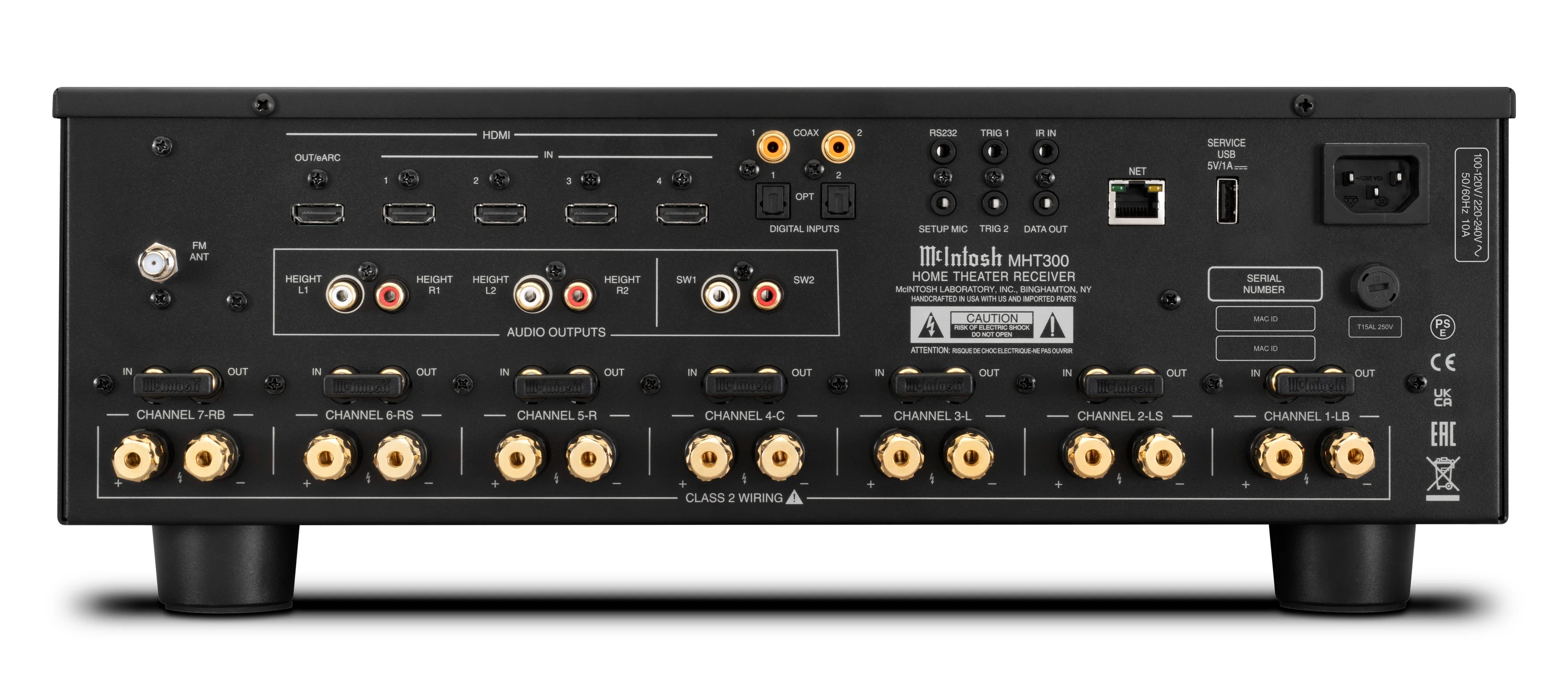 McIntosh MHT300 – Récepteur cinéma-maison 7.2 haut de gamme - Image 5