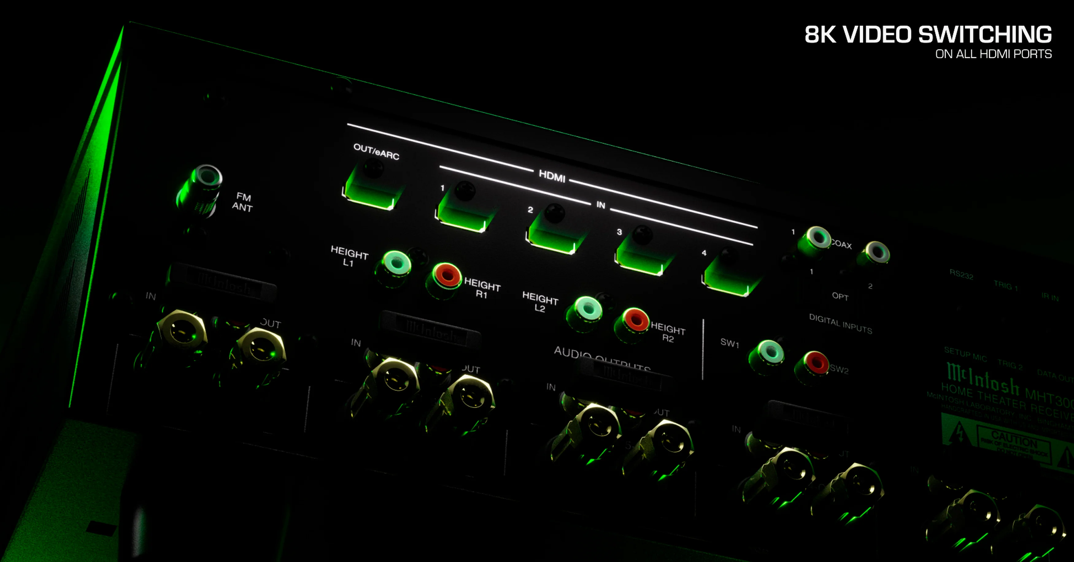 McIntosh MHT300 – Récepteur cinéma-maison 7.2 haut de gamme - Image 9