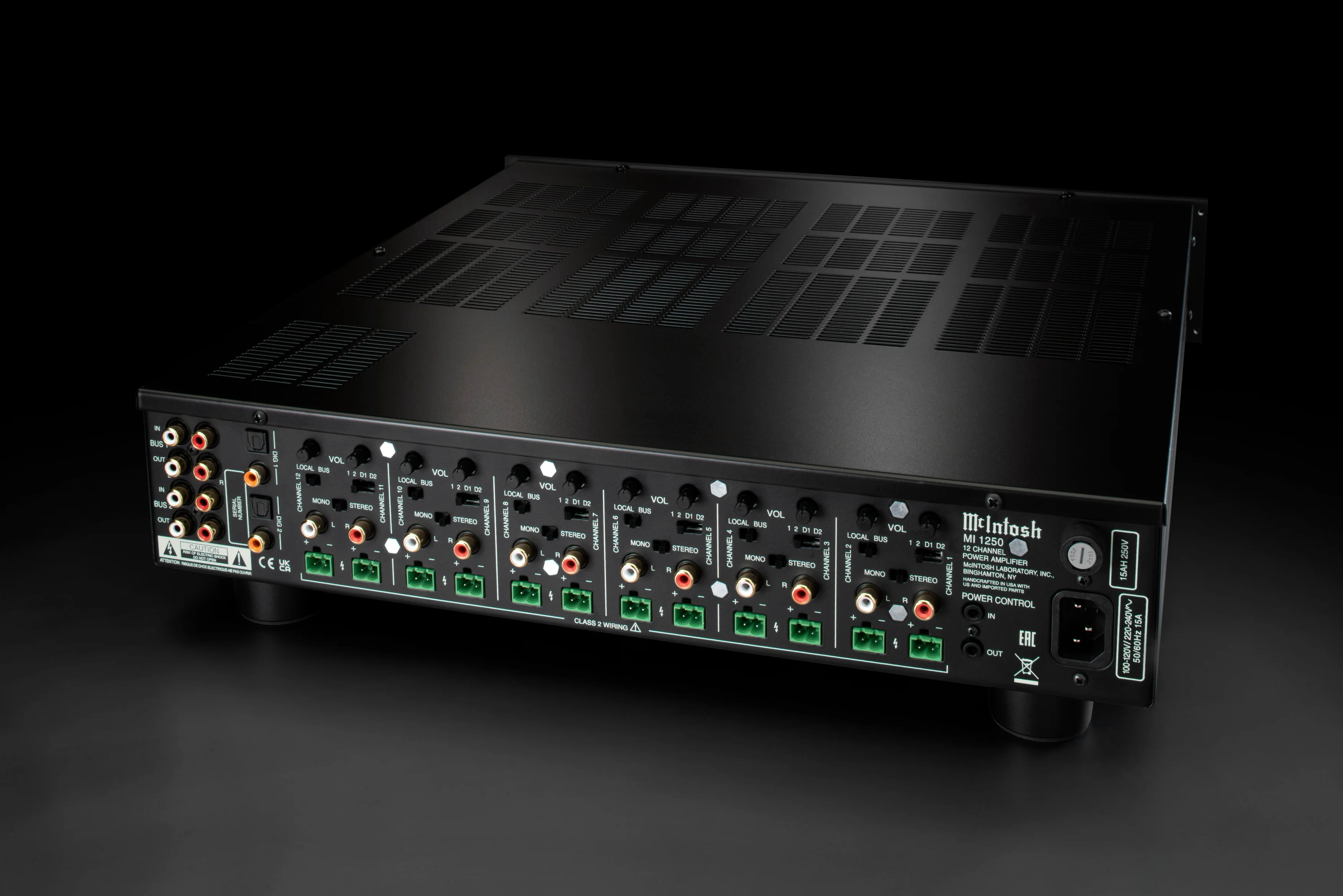McIntosh MI1250 | Amplificateur multi‑canal 12 zones pour audio distribué haut de gamme - Image 7