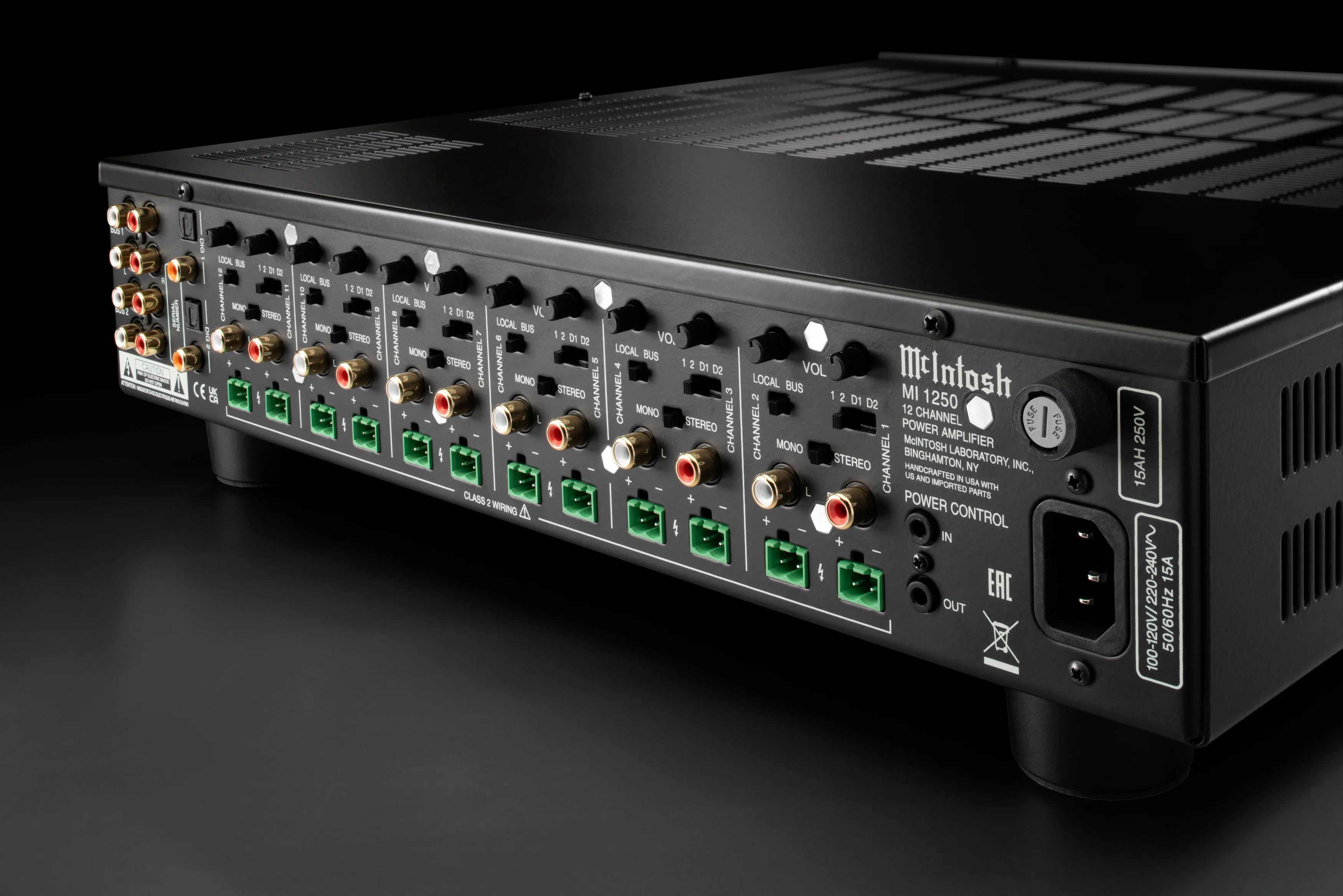 McIntosh MI1250 | Amplificateur multi‑canal 12 zones pour audio distribué haut de gamme - Image 8