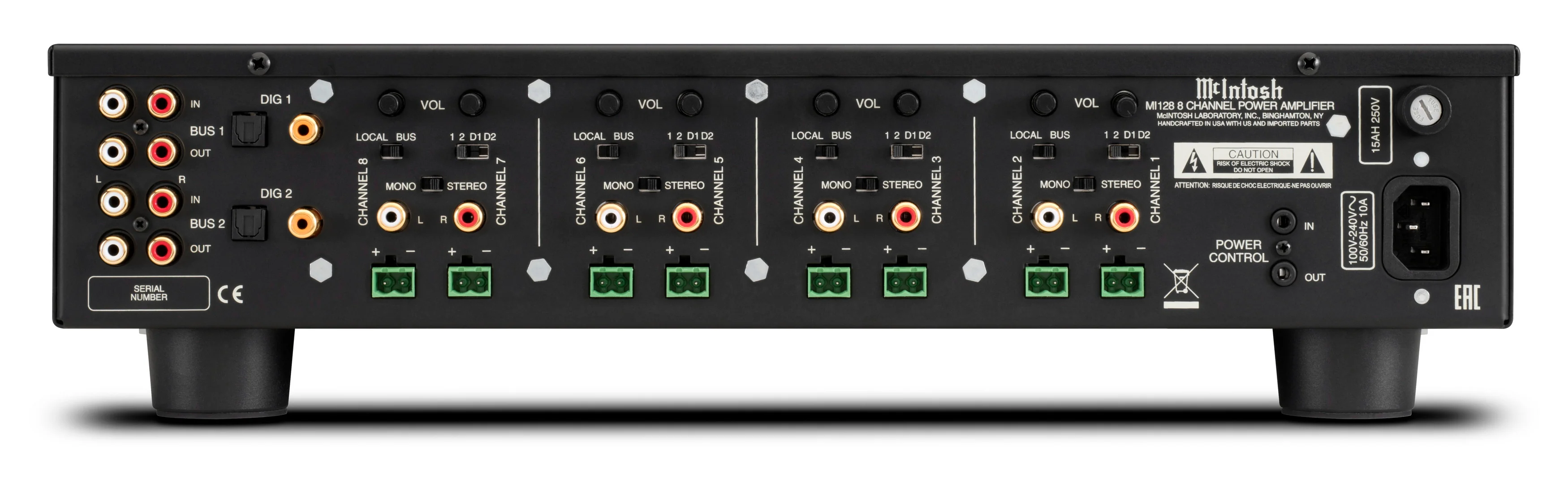 McIntosh MI128 | Amplificateur 150Watts x 8 Canaux 4Ohms - Image 5