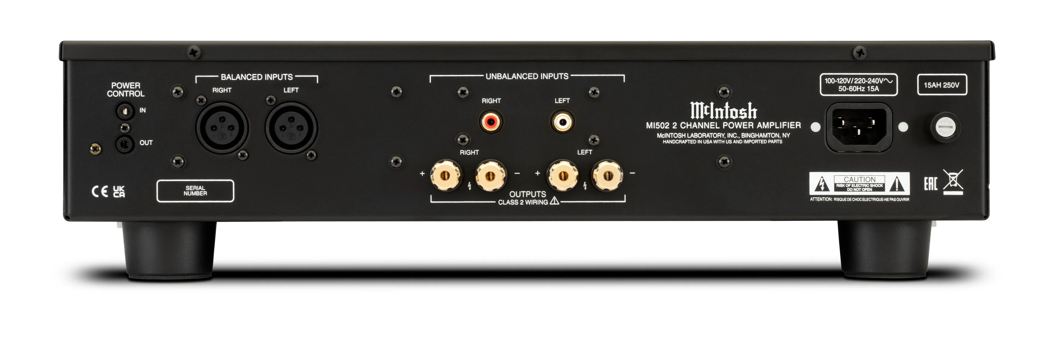 McIntosh MI502 | Amplificateur de puissance stéréo compact et surpuissant - Image 3