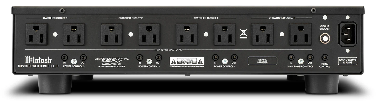 McIntosh MIP200 - Barre d'alimentation et conditionneur de courant à 8 prises - Image 3