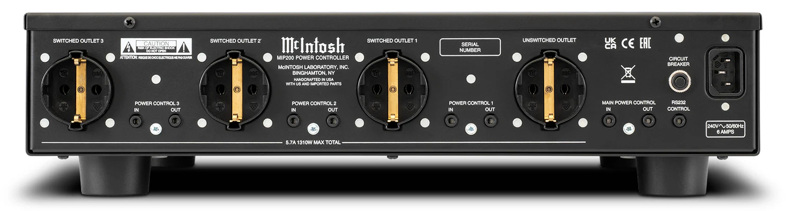 McIntosh MIP200 - Barre d'alimentation et conditionneur de courant à 8 prises - Image 4