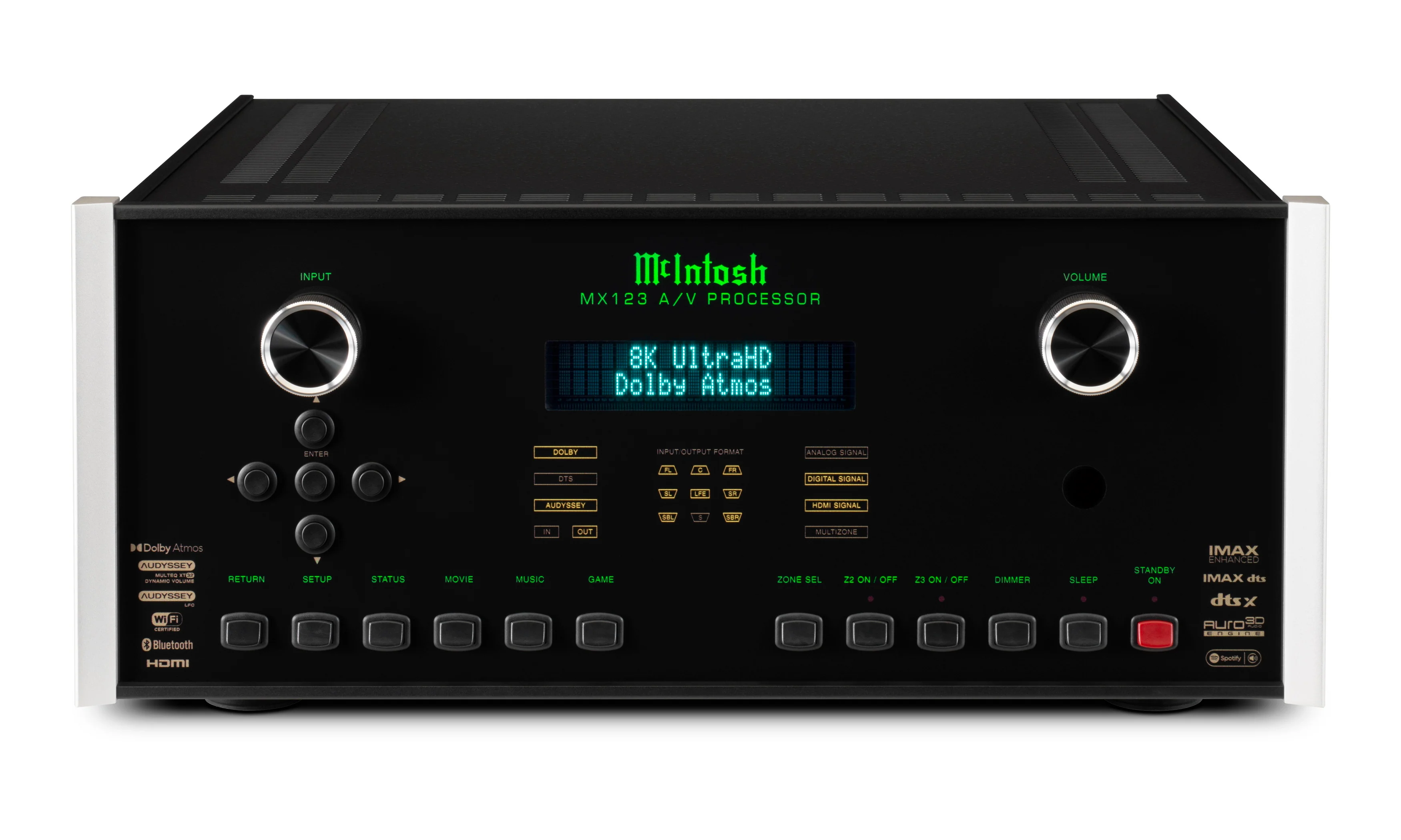 McIntosh MX123 | Préamplificateur cinéma maison 4K/120 Hz - Image 2