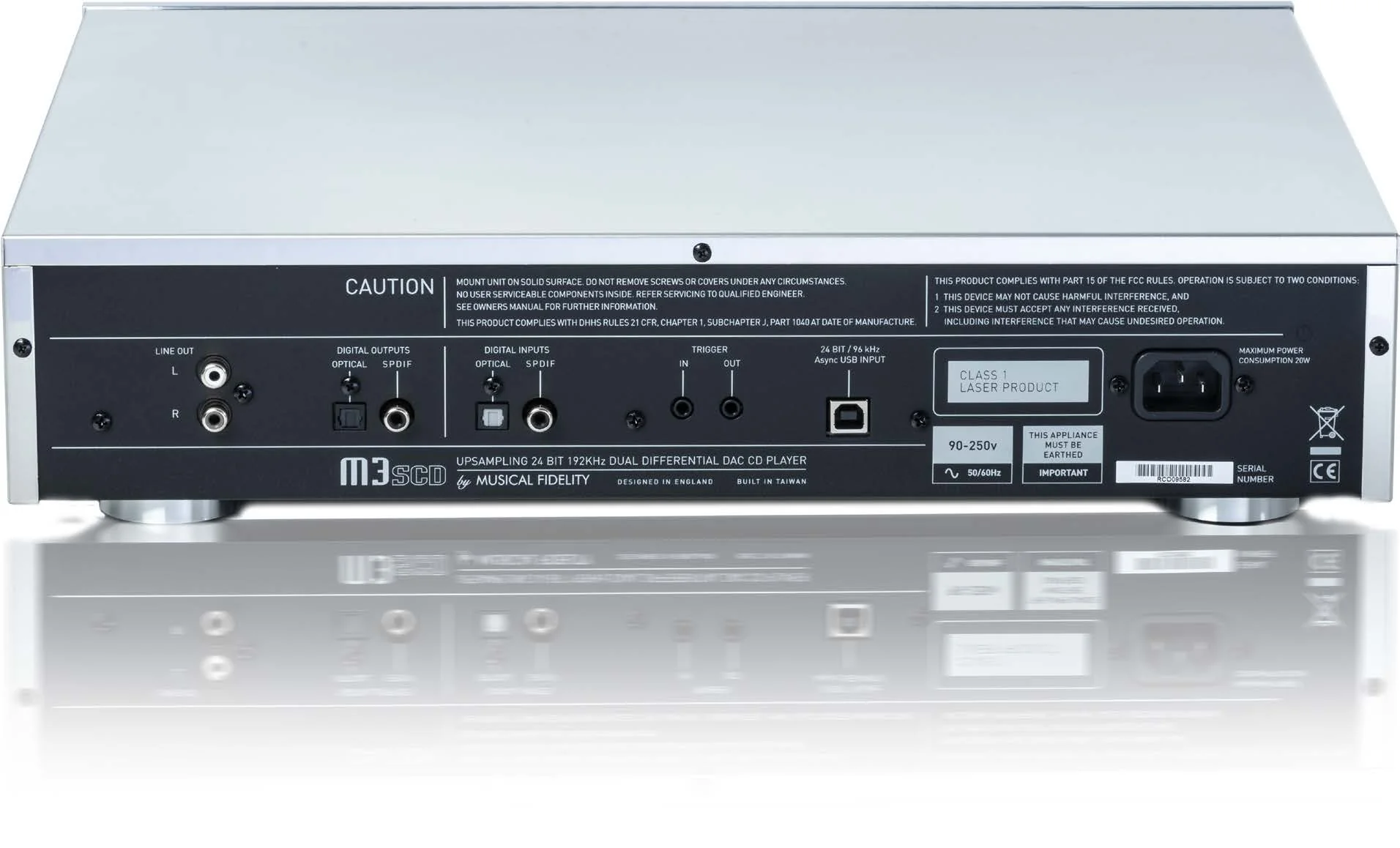 Musical Fidelity M3scd Chrome Edition - Lecteur CD exceptionnel - Image 2