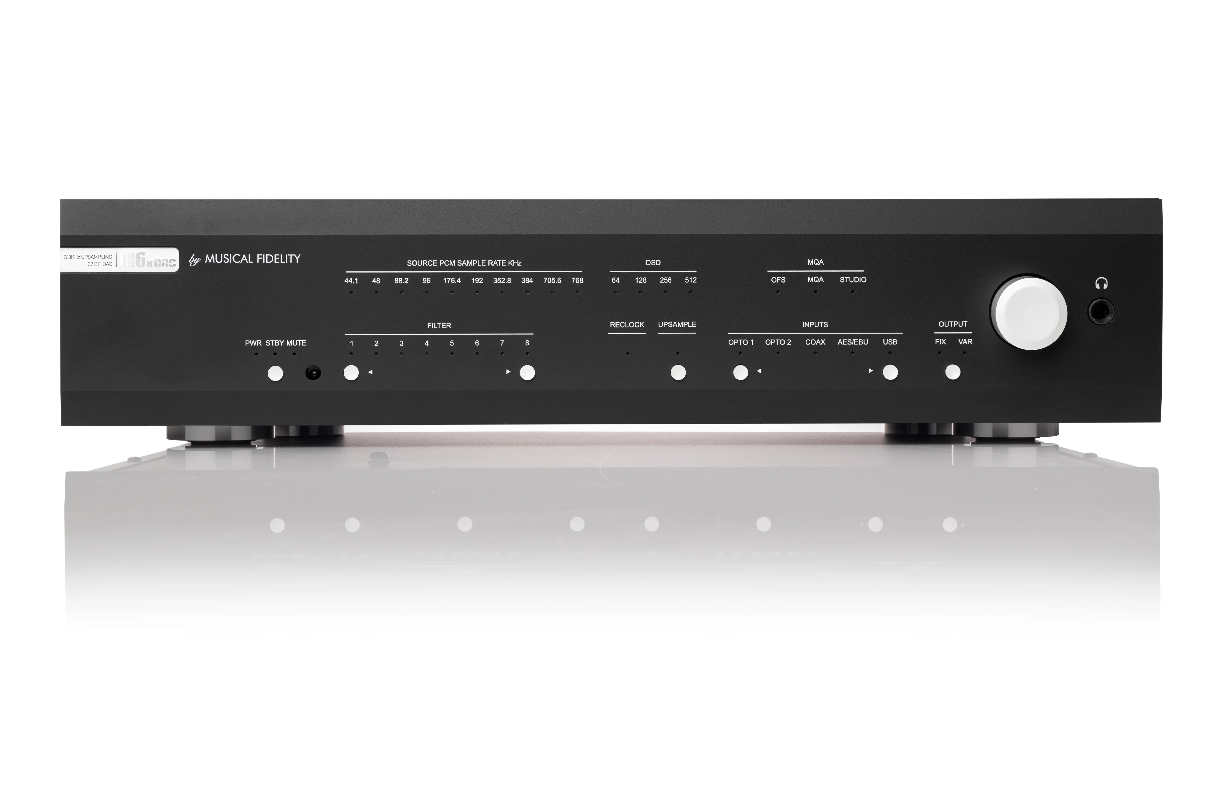 Musical Fidelity M6XDAC - DAC avec 2 puces ES9038Q2M et Circuit HyperstreamII 32 bits/768kHz - Image 6