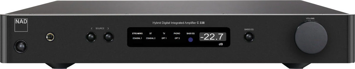 NAD C338 - Amplificateur intégré stéréo 50W/C, DAC, entrée phono, Wi-Fi, Bluetooth - Image 4