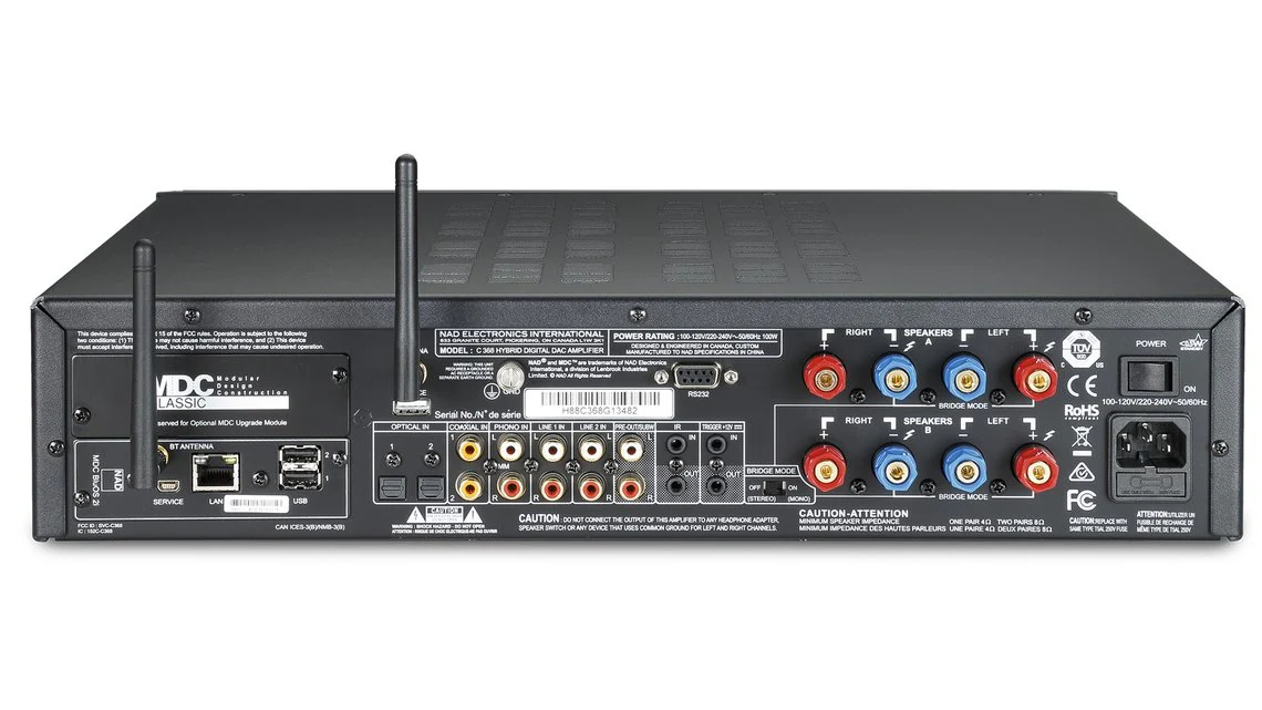 NAD C368 - Amplificateur stéréo 80W/C, entrée Phono, BluOS - Image 3
