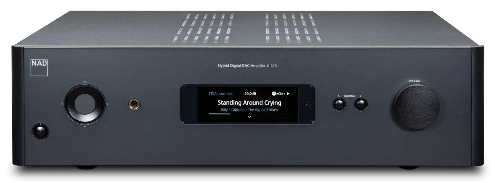 NAD C399 - Amplificateur stéréo intégré hybride 180 W/C, DAC, entrée phono - Image 2