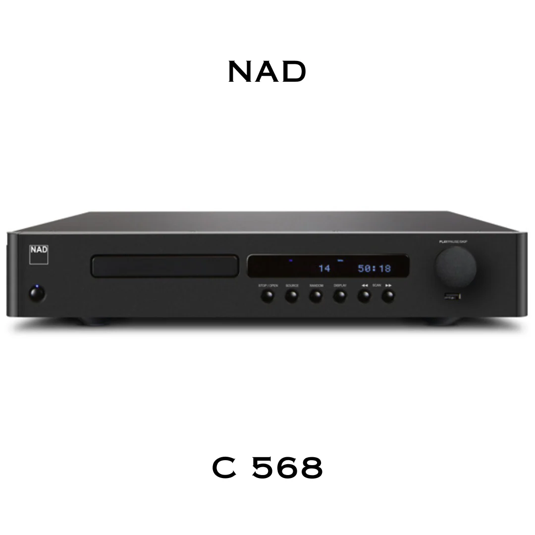 NAD C568 - Lecteur CD avec DAC Wolfson WM8741 24 Bits - Image 6