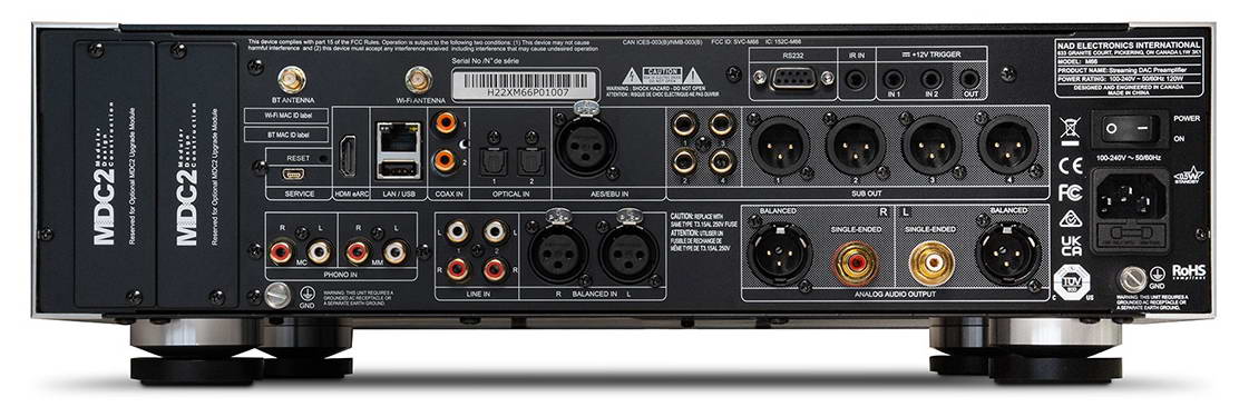 NAD M66 - Préamplificateur + DAC ESS Sabre - Image 3