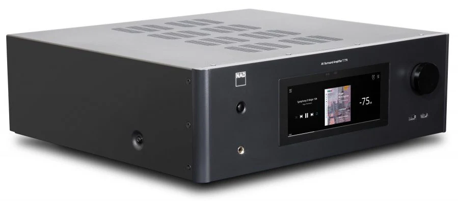 NAD T778 - Récepteur cinéma maison 140W, 9 canaux amplifiés, Dolby Atmos - Image 4