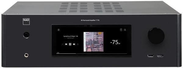NAD T778 - Récepteur cinéma maison 140W, 9 canaux amplifiés, Dolby Atmos - Image 6