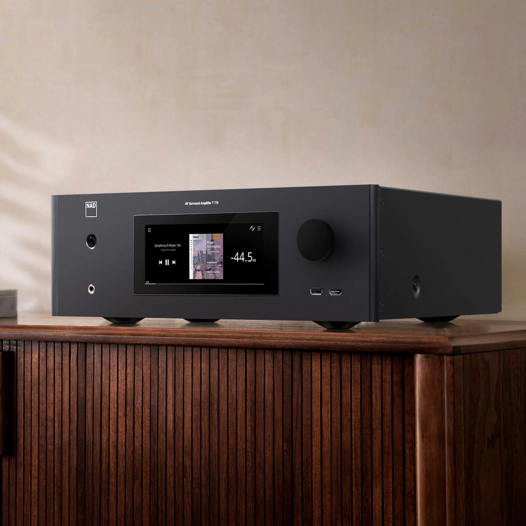 NAD T778 - Récepteur cinéma maison 140W, 9 canaux amplifiés, Dolby Atmos - Image 7