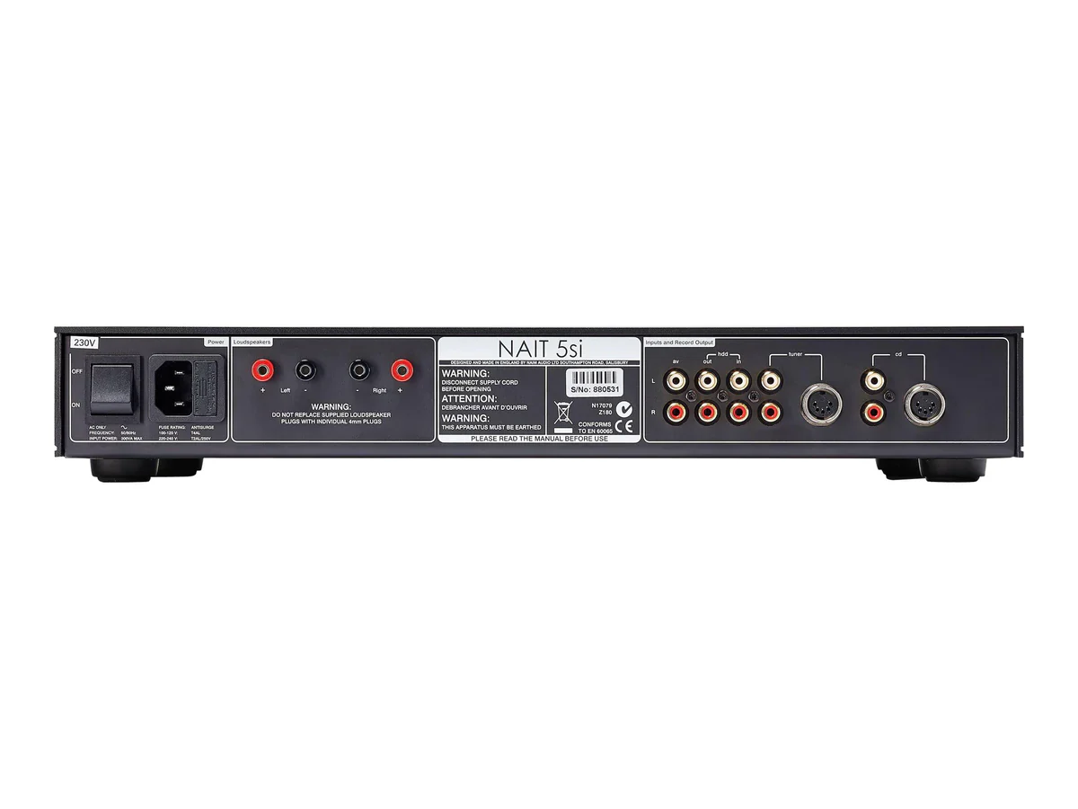 NAIM NAIT 5SI - Amplificateur stéréo intégré 60W/C, sortie casques d'écoute - Image 3