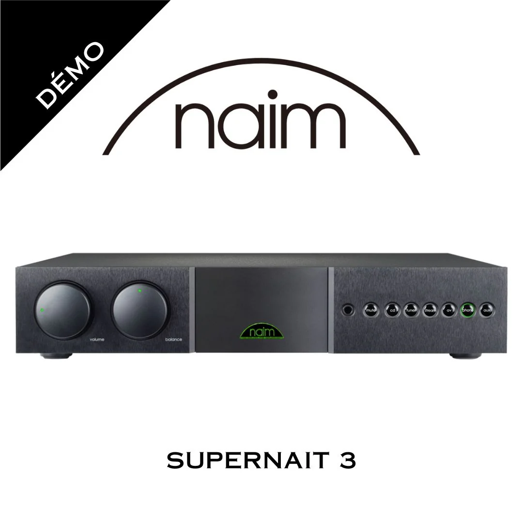 NAIM SUPERNAIT 3 - Amplificateur stéréo intégré 80W/C, Phono (Démonstrateur) - Image 7