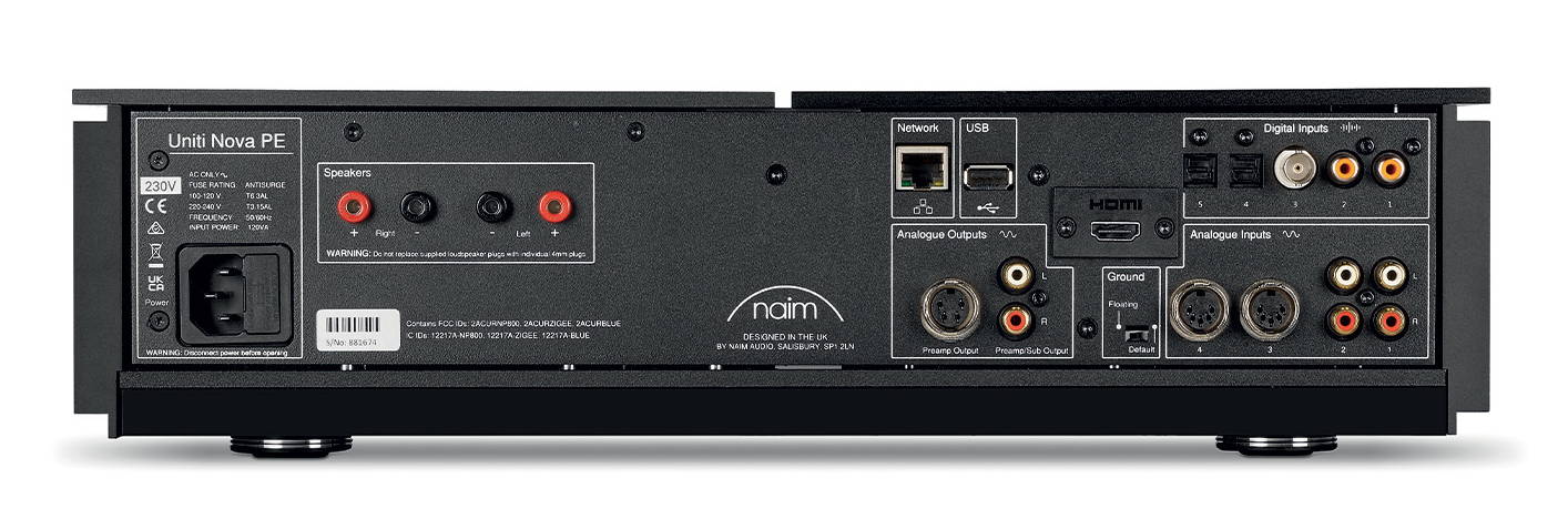 NAIM Uniti Nova PE - Amplificateur réseau intégré 150 watts par canal en 8Ω - Image 2