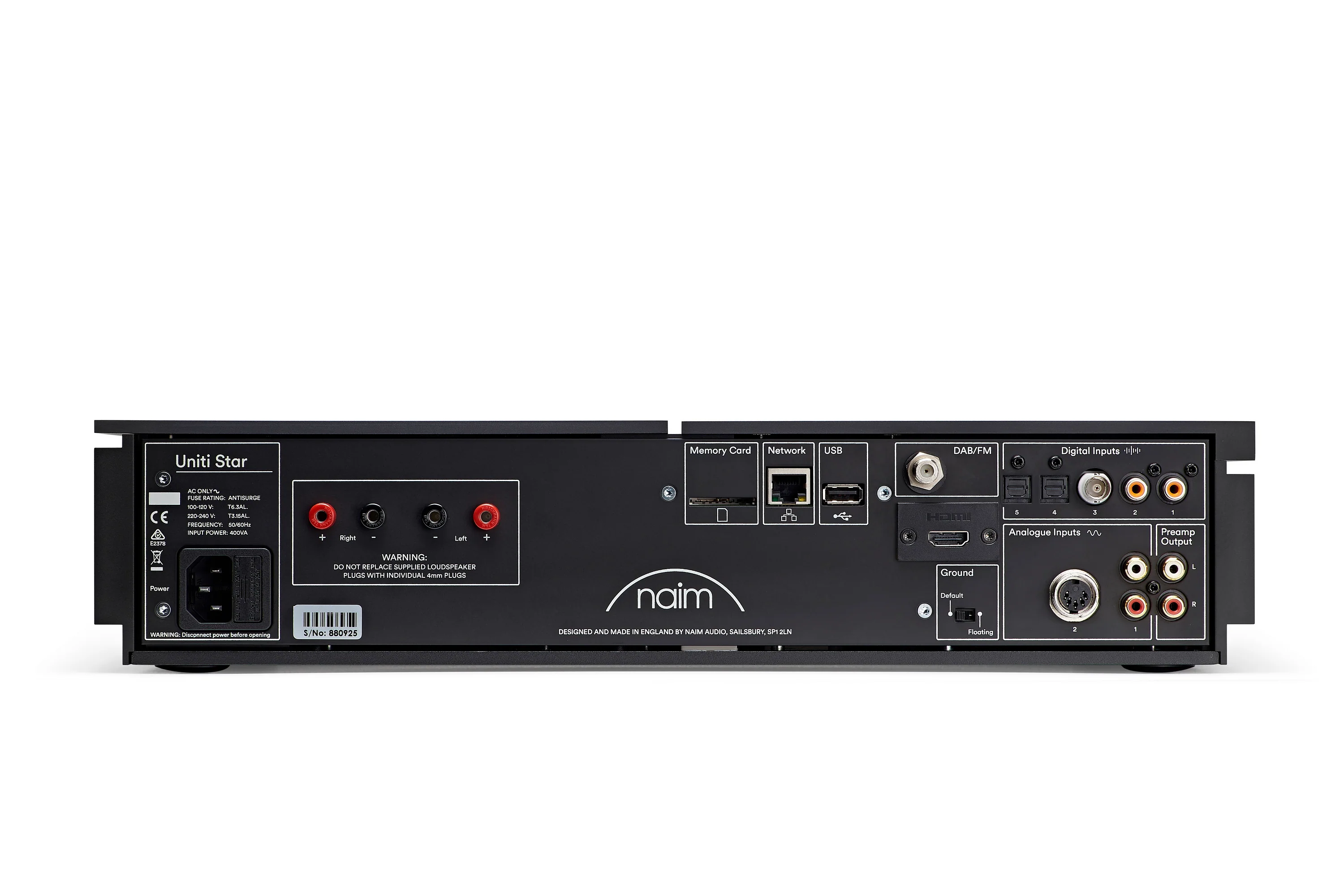 NAIM Uniti Star - Amplificateur réseau 70W/C avec lecteur cd - Image 5