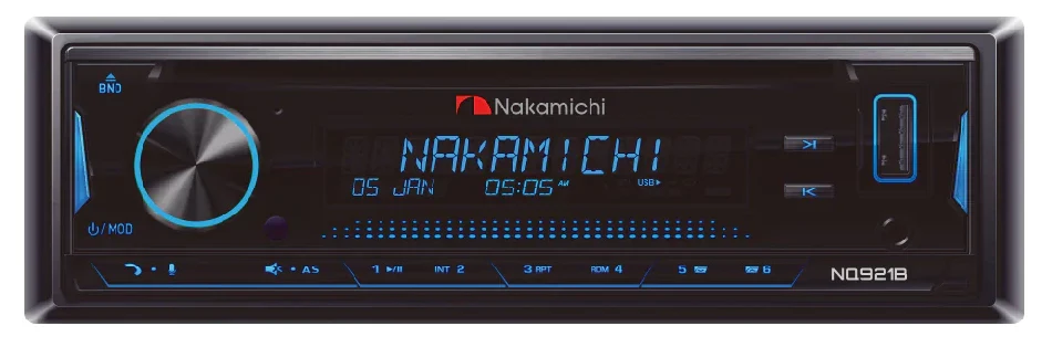 Nakamichi NQ921B - Récepteur Bluetooth USB CD/DVD - Image 2