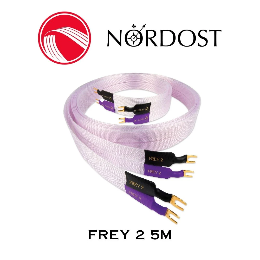 NORDOST Frey 2 - Câbles de haut-parleurs haut de gamme 22 x 22 AWG Fourches (la paire) - Image 7