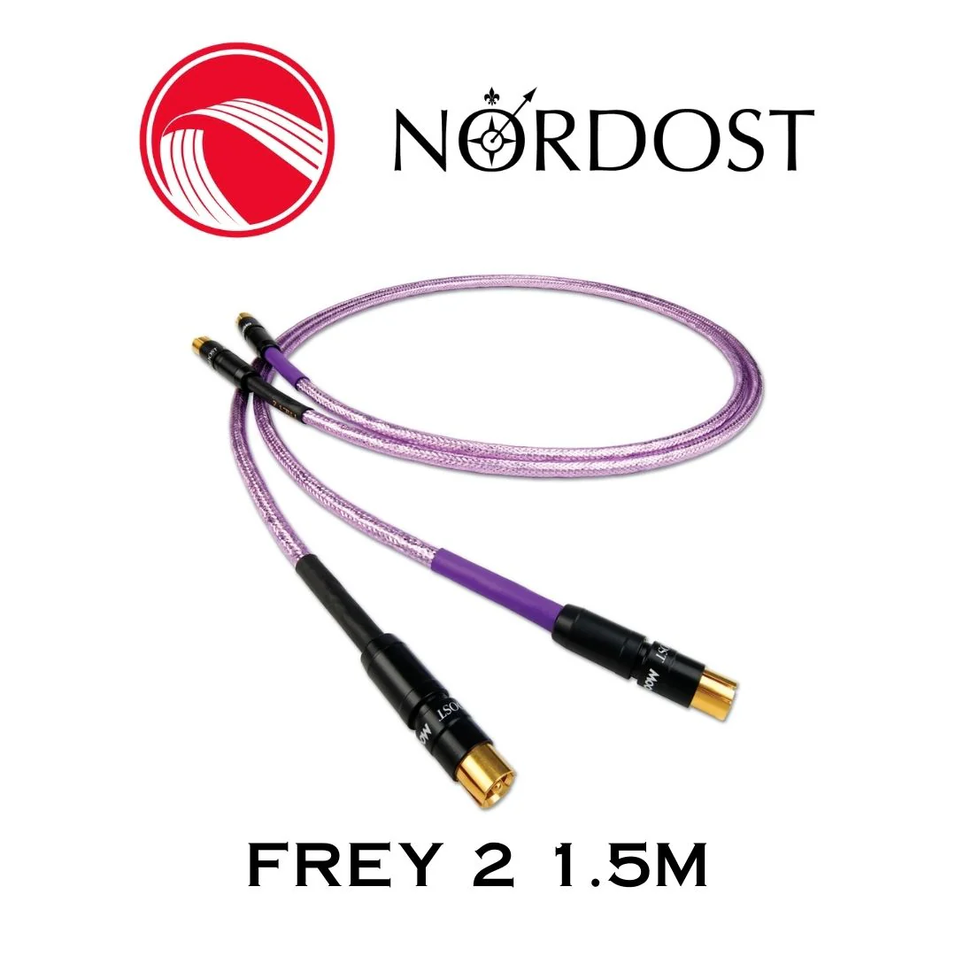 NORDOST Frey 2 - Câble d'interconnexion RCA-RCA, 5 conducteurs à noyau solide - Image 3