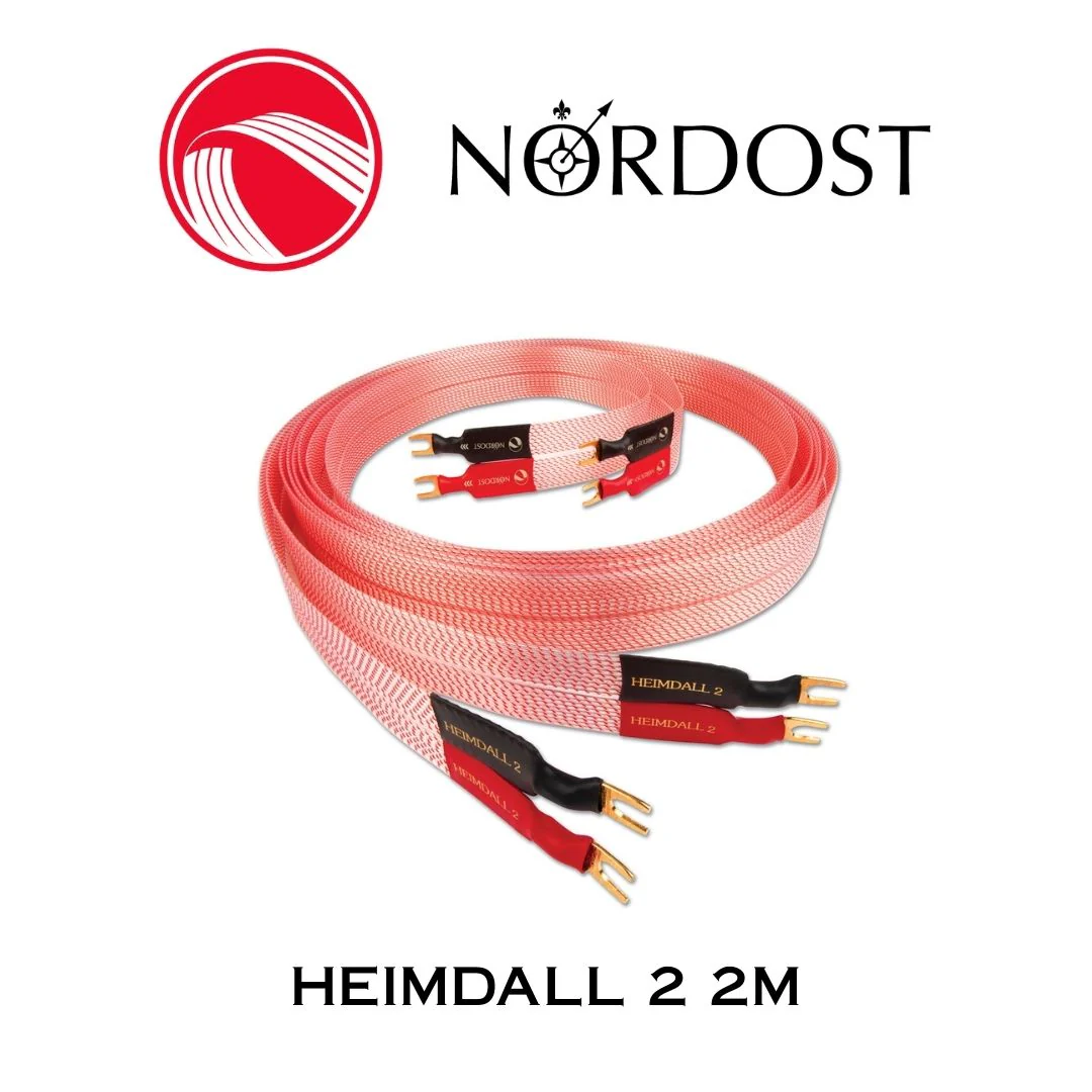 NORDOST Heimdall 2 - Câbles de haut-parleurs haut de gamme 18 x 22 AWG Fourches (la paire) - Image 3