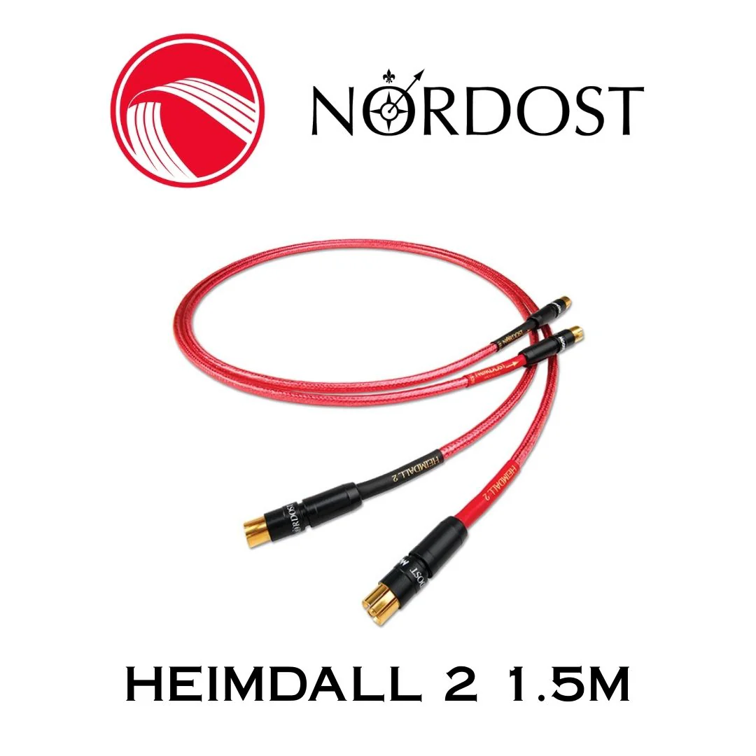 NORDOST Heimdall 2 - Câble d'interconnexion RCA-RCA, 4 conducteurs à noyau solide - Image 4