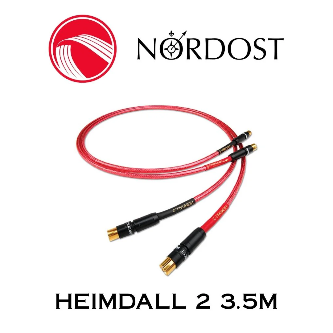 NORDOST Heimdall 2 - Câble d'interconnexion RCA-RCA, 4 conducteurs à noyau solide - Image 8