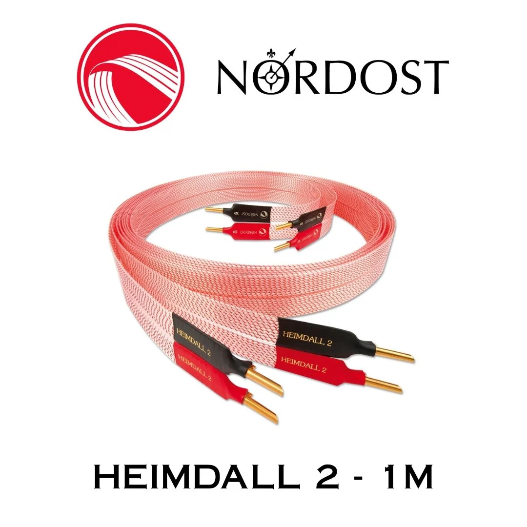NORDOST Heimdall 2 - Câbles de haut-parleurs haut de gamme 18 x 22 AWG Bananes (la paire) - Image 2
