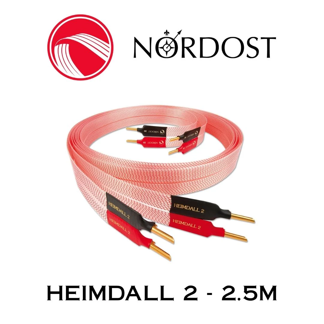 NORDOST Heimdall 2 - Câbles de haut-parleurs haut de gamme 18 x 22 AWG Bananes (la paire) - Image 4