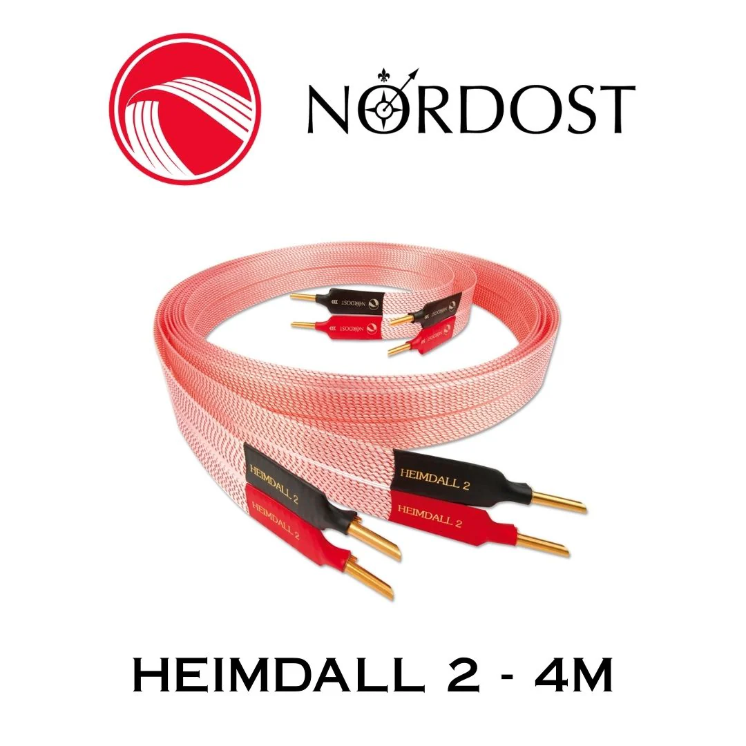 NORDOST Heimdall 2 - Câbles de haut-parleurs haut de gamme 18 x 22 AWG Bananes (la paire) - Image 6