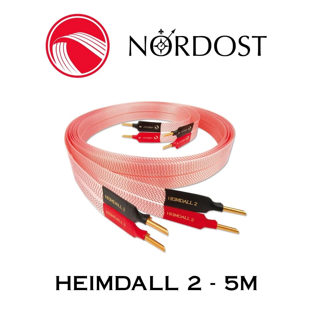 NORDOST Heimdall 2 - Câbles de haut-parleurs haut de gamme 18 x 22 AWG Bananes (la paire) - Image 7